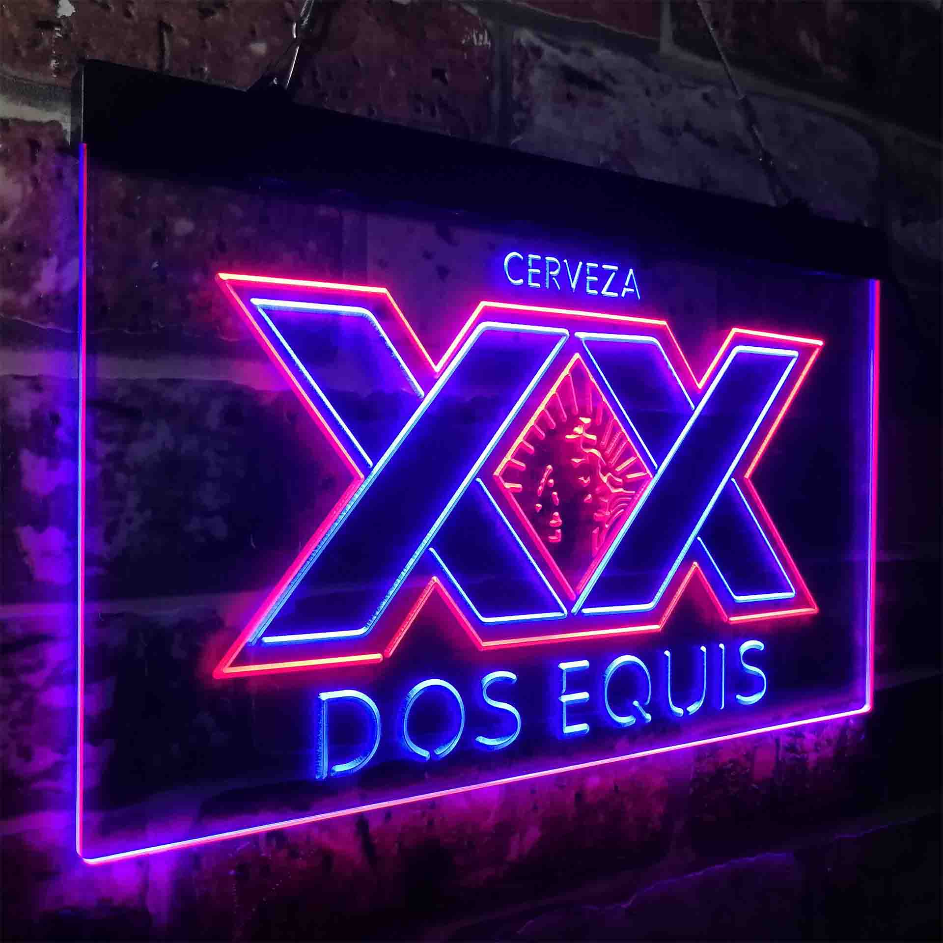 XX Dos Equis Beer Neon-Like LED Sign - Image 19