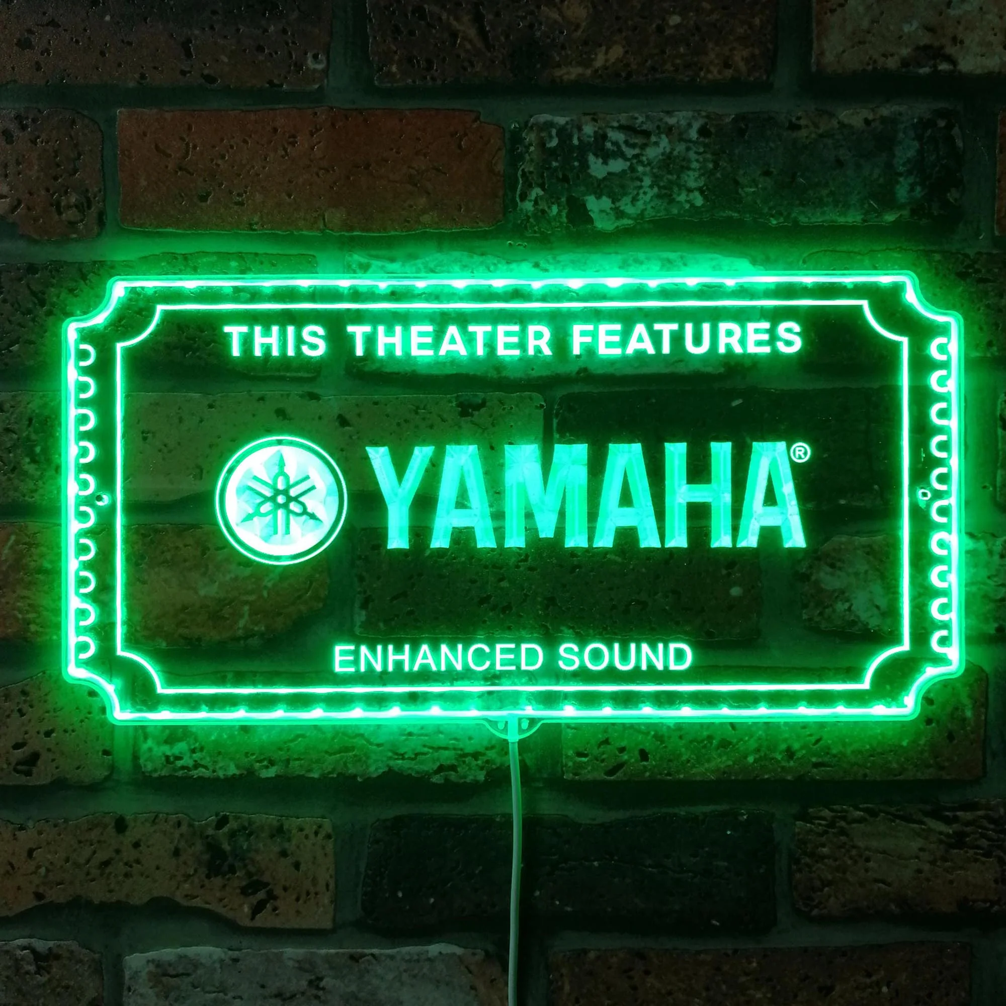 Yamaha Neon LED Sign with Dynamic RGB Colors - Image 6