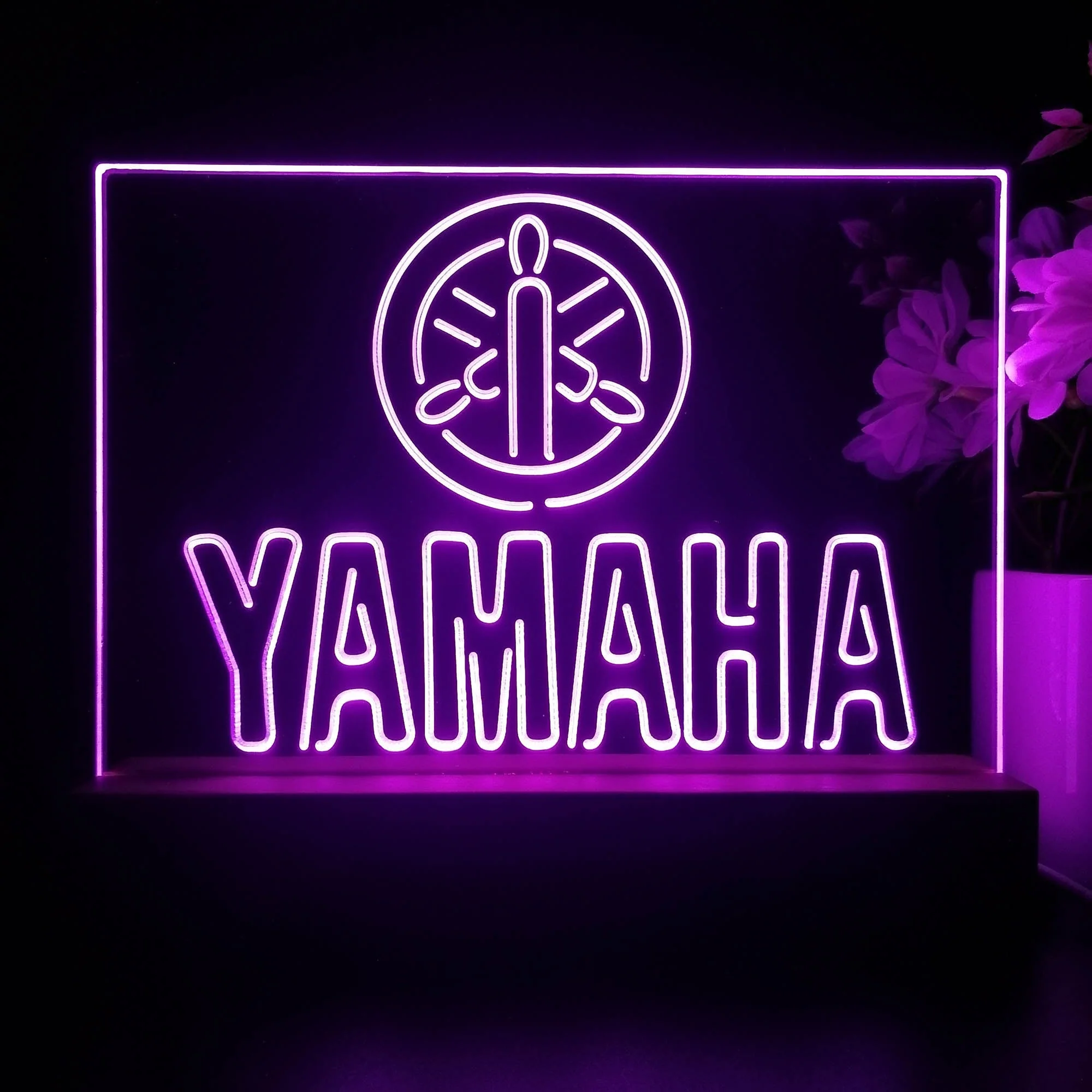 Yamaha 3D Illusion Night Light Desk Lamp