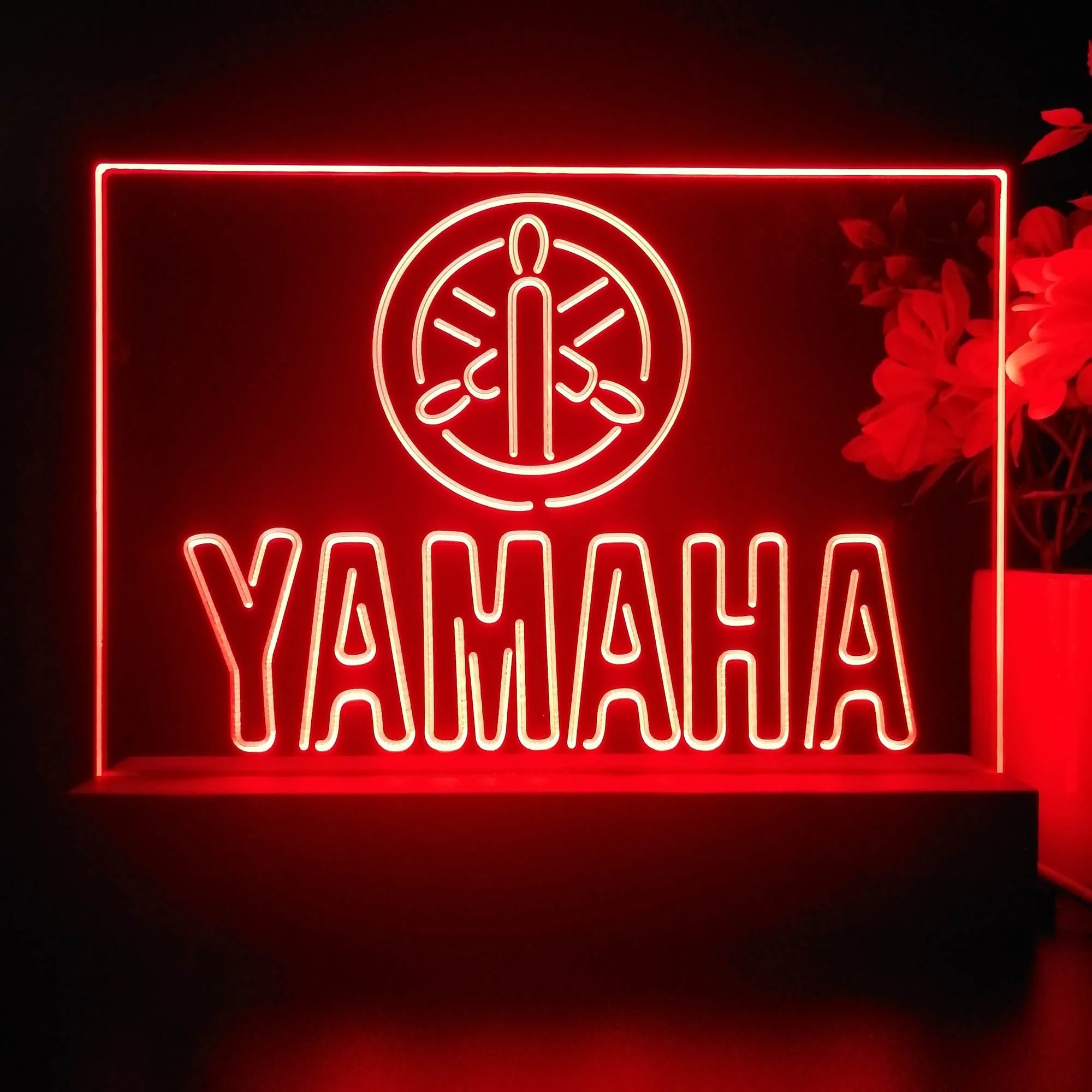 Yamaha 3D Illusion Night Light Desk Lamp - Image 2