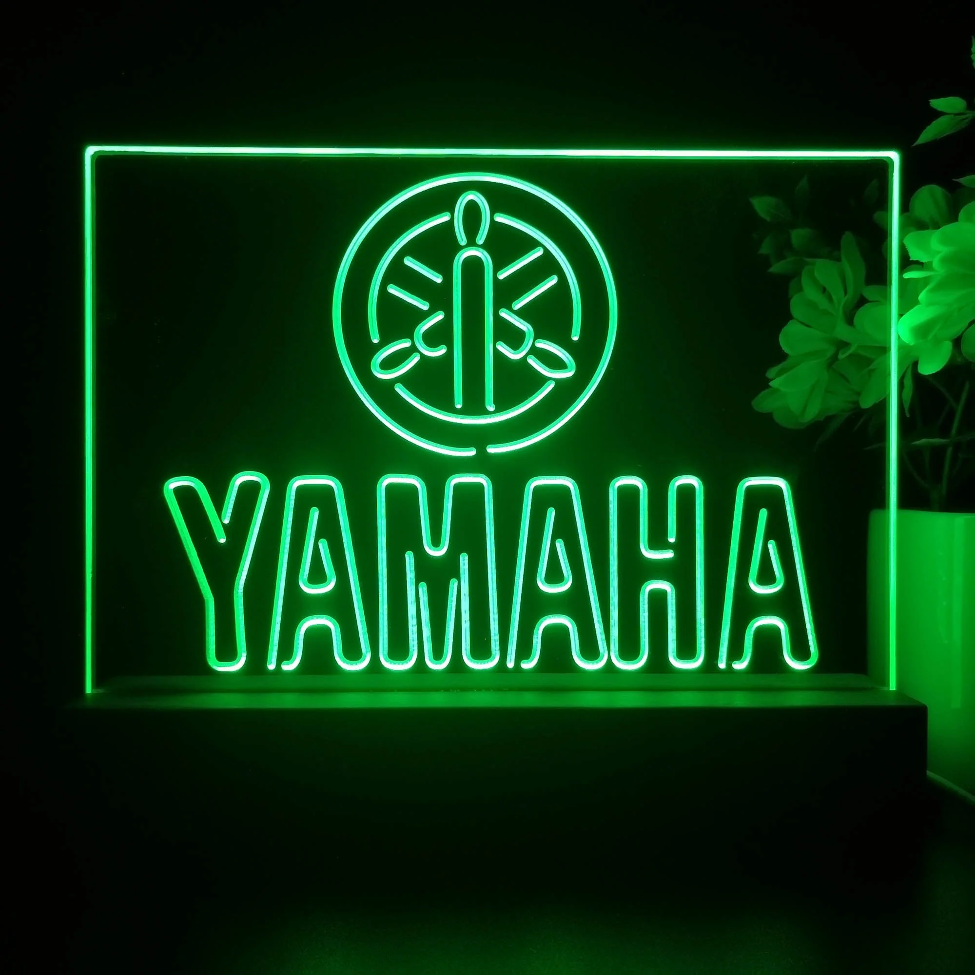 Yamaha 3D Illusion Night Light Desk Lamp - Image 4