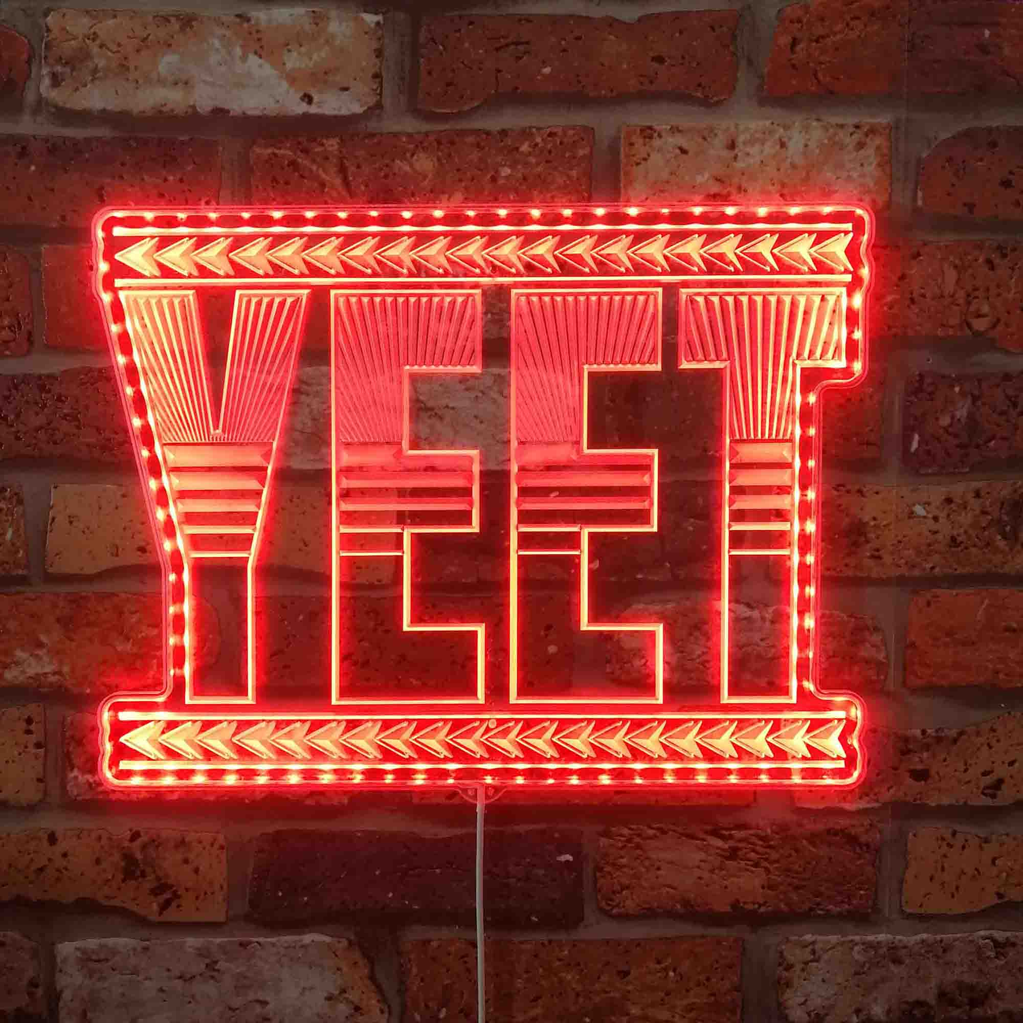 Yeet Wwe Neon LED Sign with Dynamic RGB Colors - Image 3