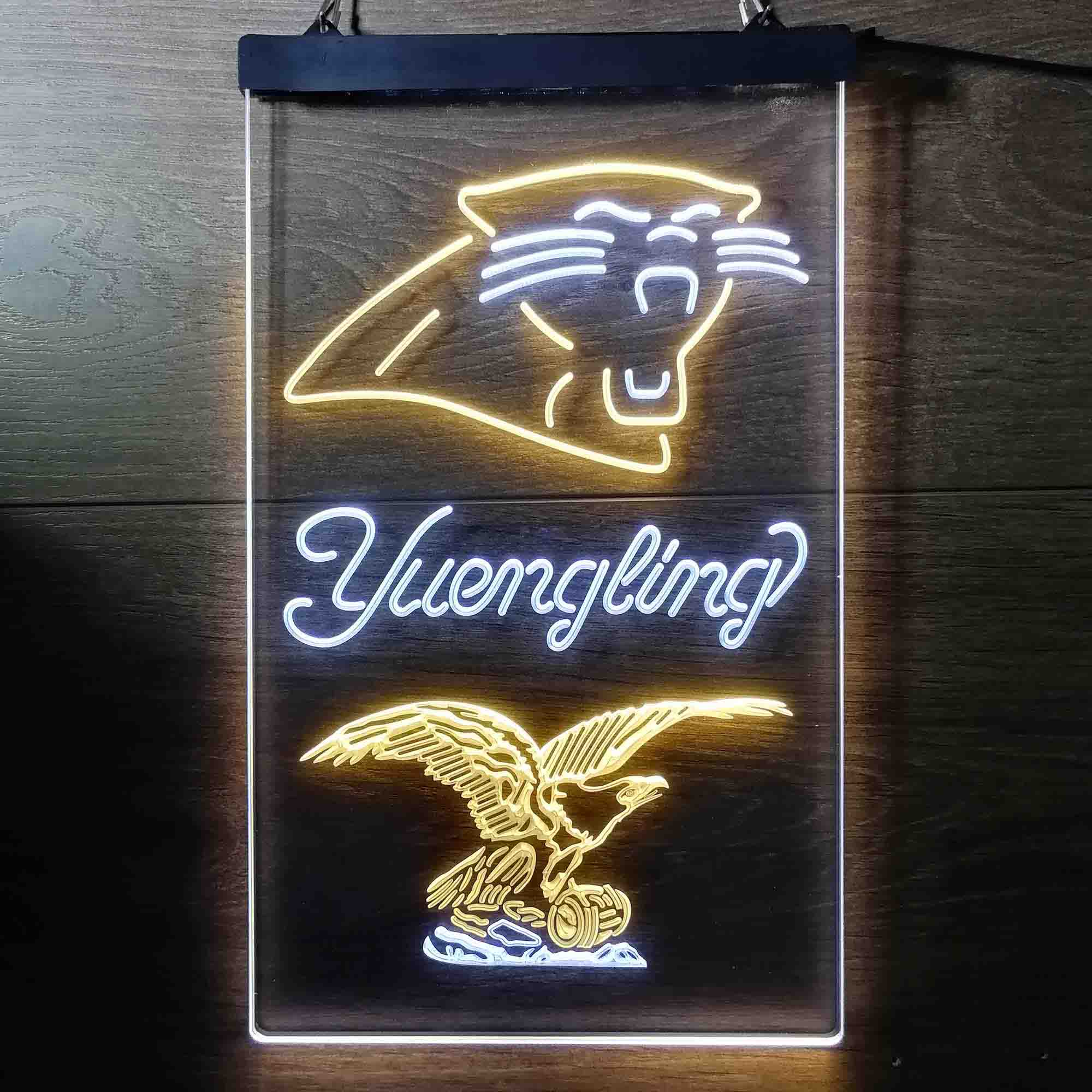 Yuengling Bar Carolina Panthers Est. 1995 Neon-Like LED Sign - Image 12