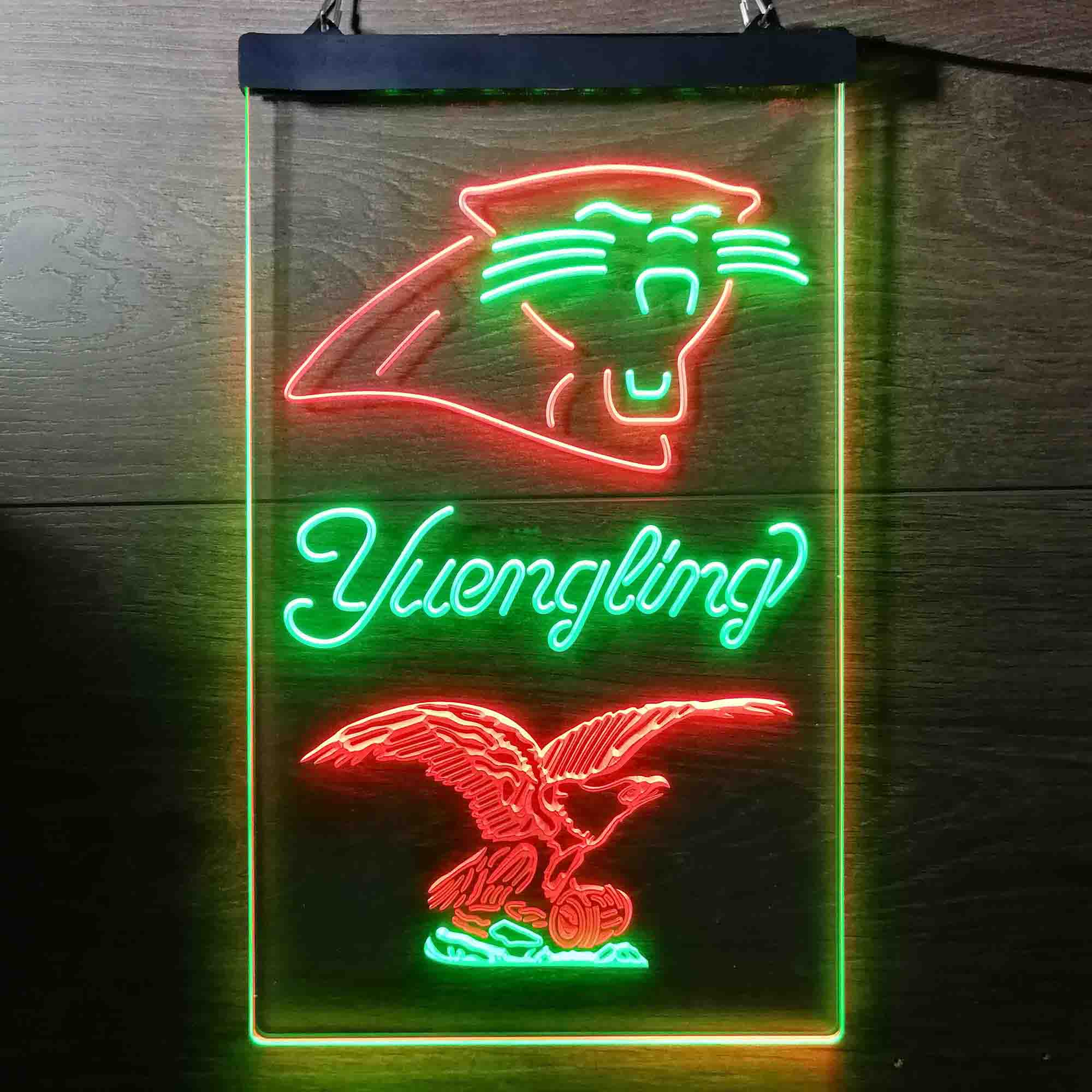 Yuengling Bar Carolina Panthers Est. 1995 Neon-Like LED Sign - Image 13
