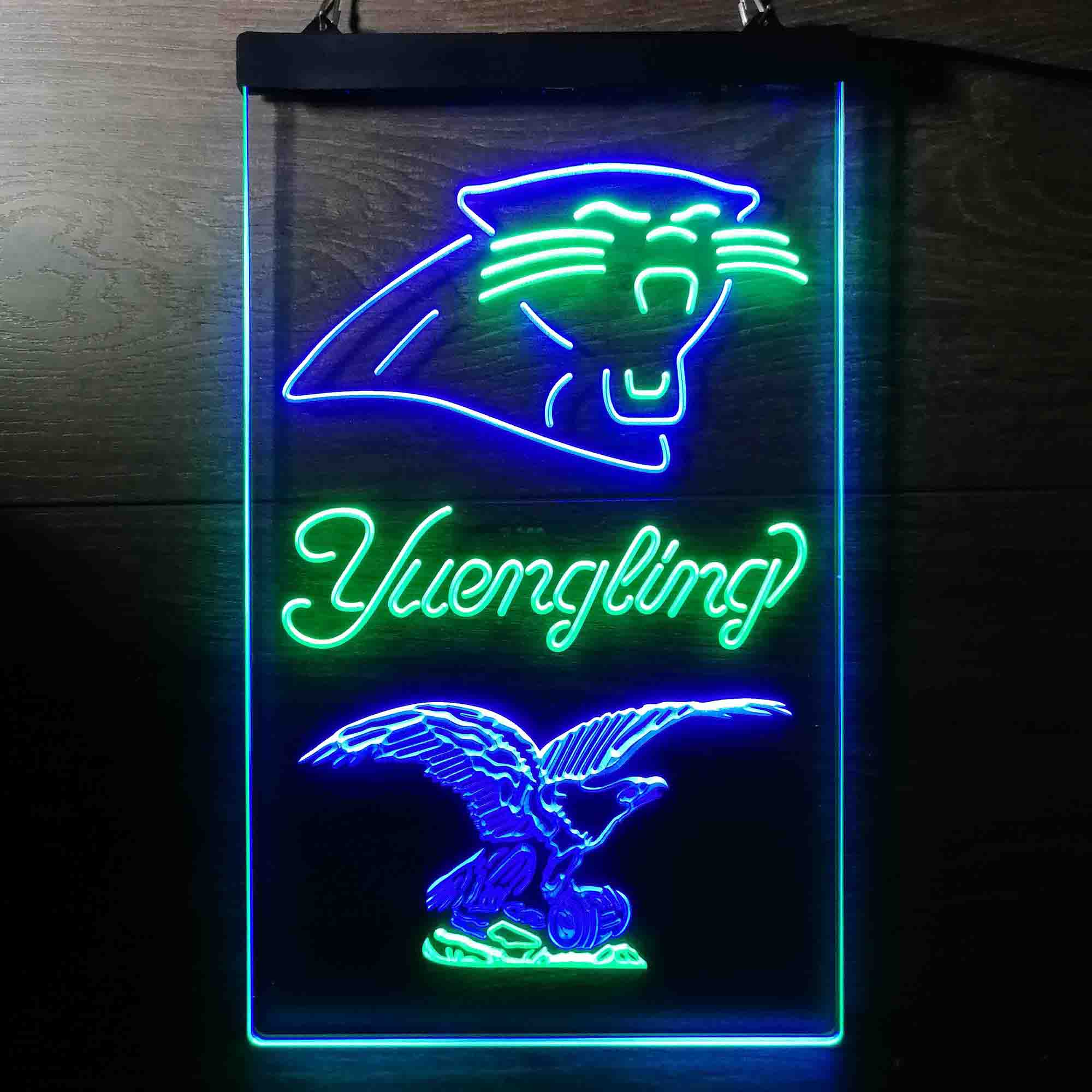 Yuengling Bar Carolina Panthers Est. 1995 Neon-Like LED Sign - Image 3