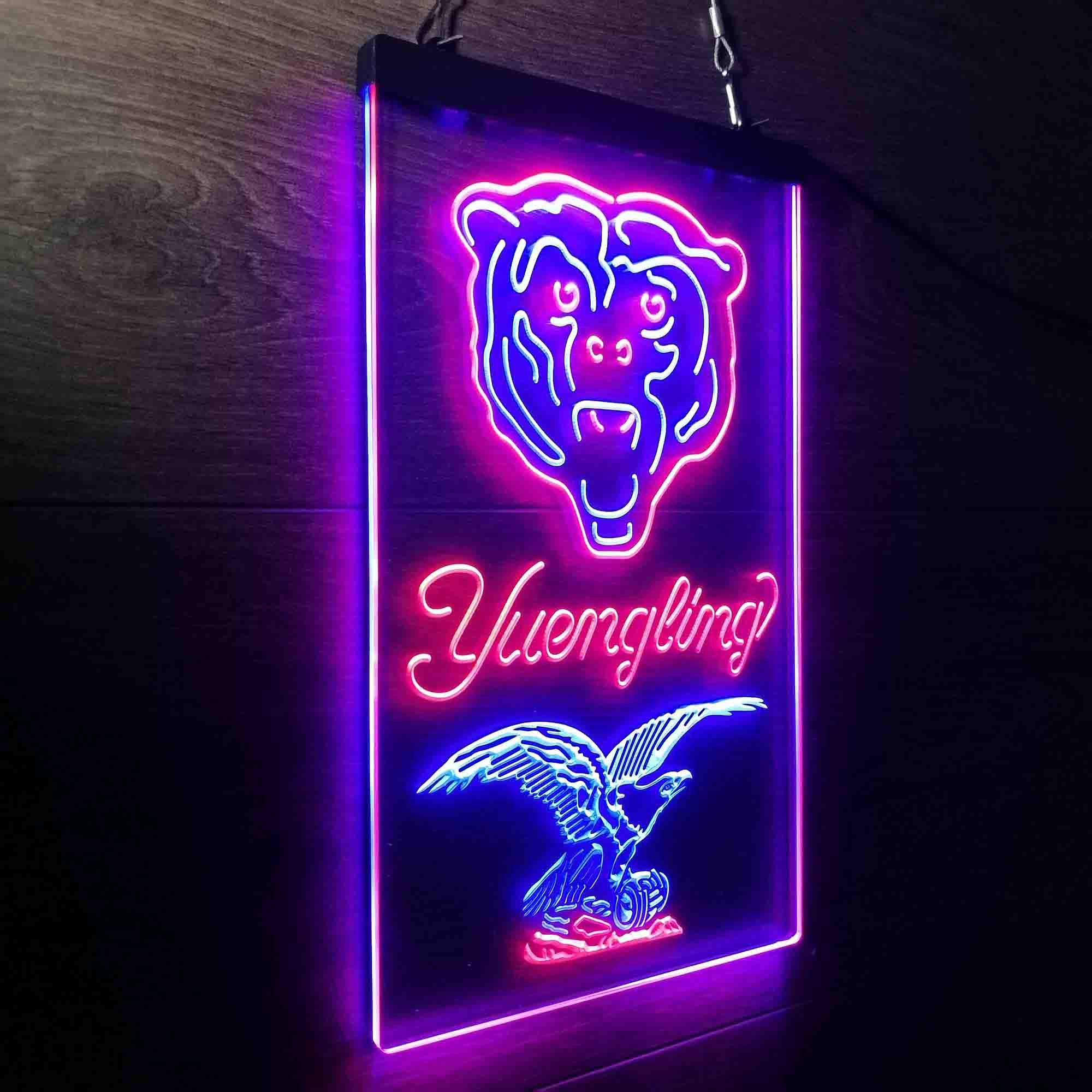Yuengling Bar Chicago Bears Est. 1920 Neon-Like LED Sign - Image 17