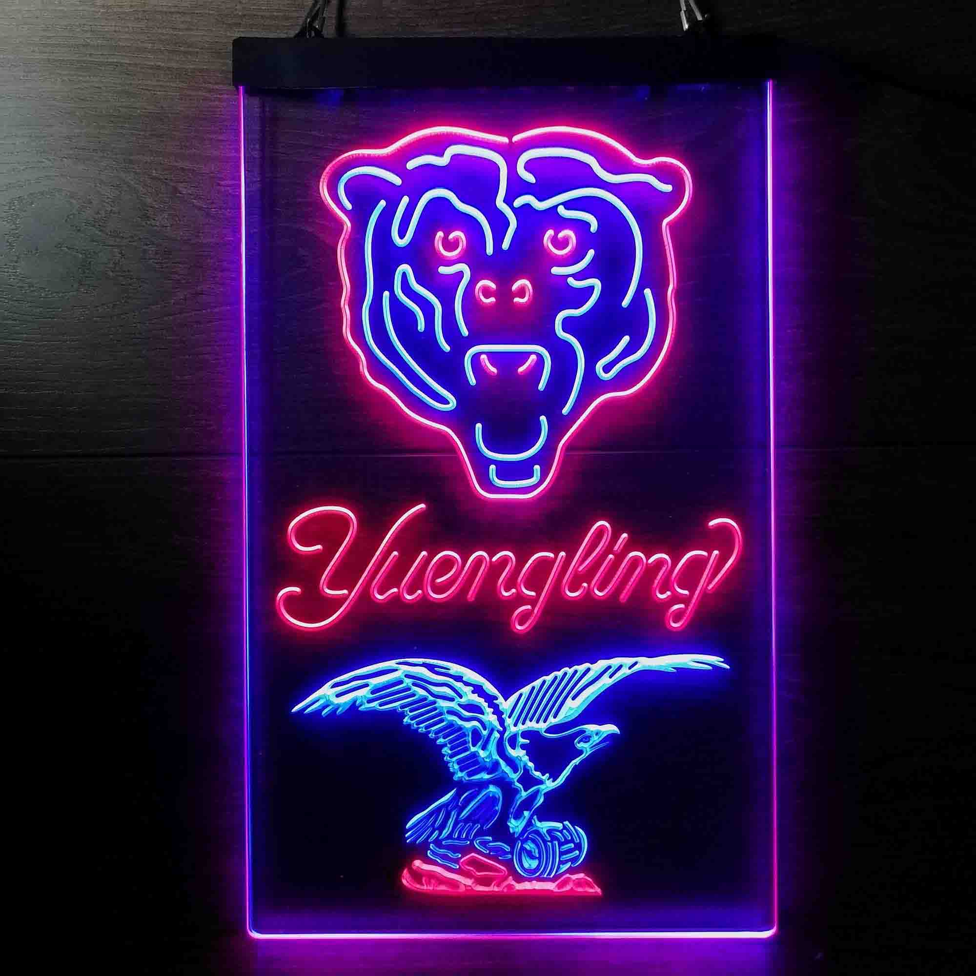 Yuengling Bar Chicago Bears Est. 1920 Neon-Like LED Sign - Image 4