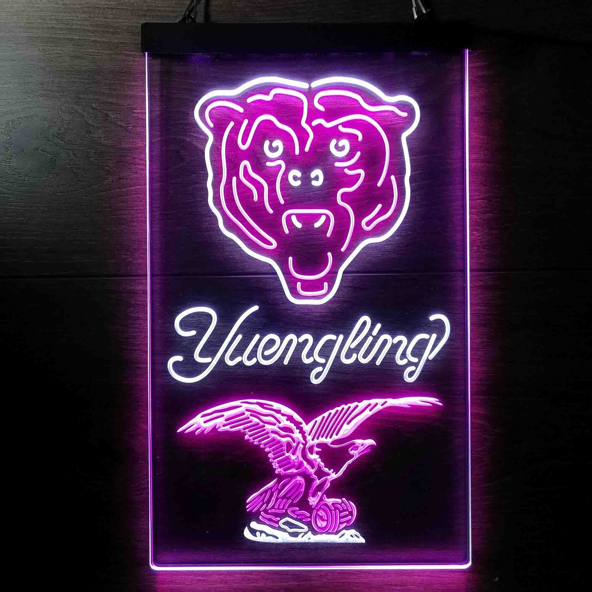 Yuengling Bar Chicago Bears Est. 1920 Neon-Like LED Sign - Image 6