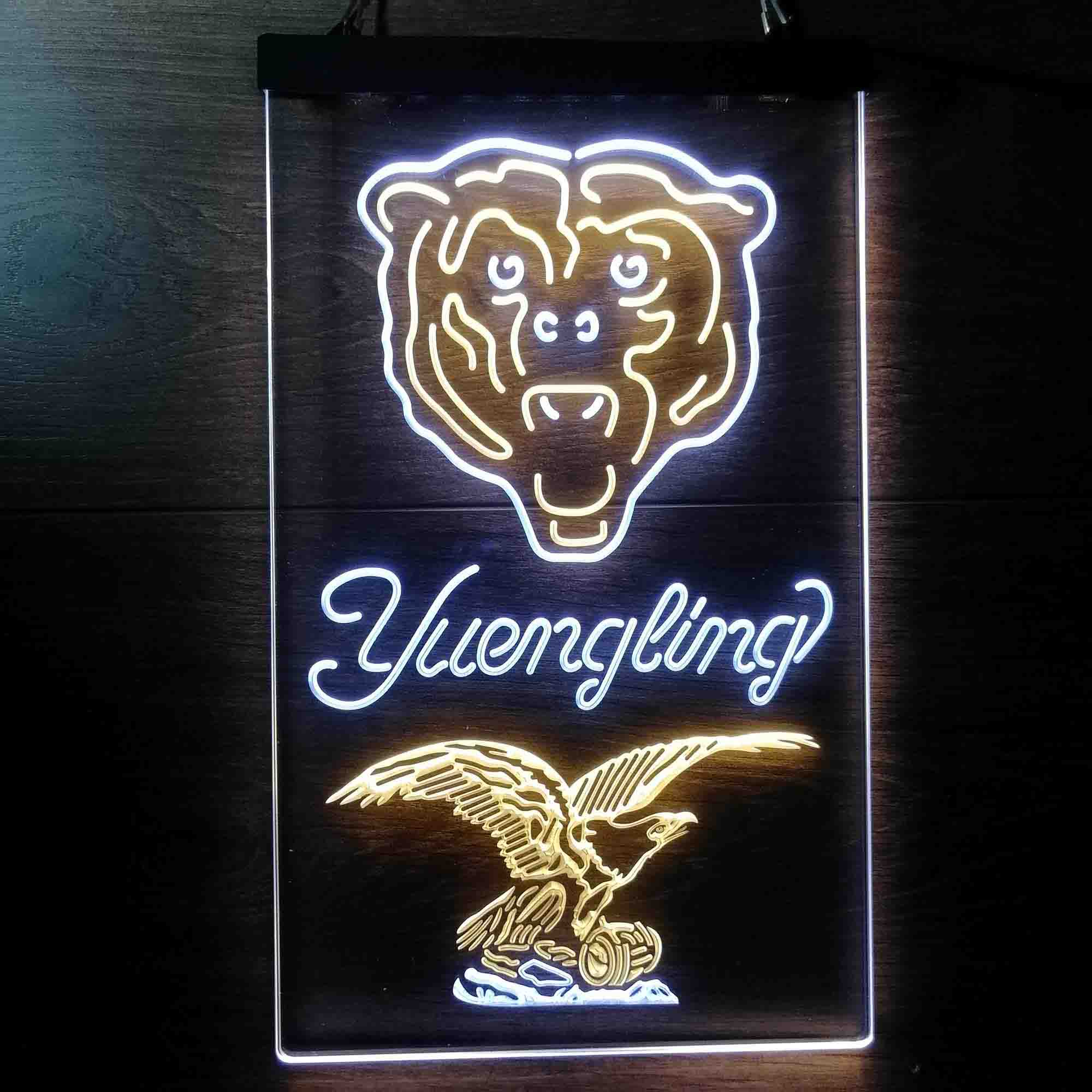 Yuengling Bar Chicago Bears Est. 1920 Neon-Like LED Sign - Image 7