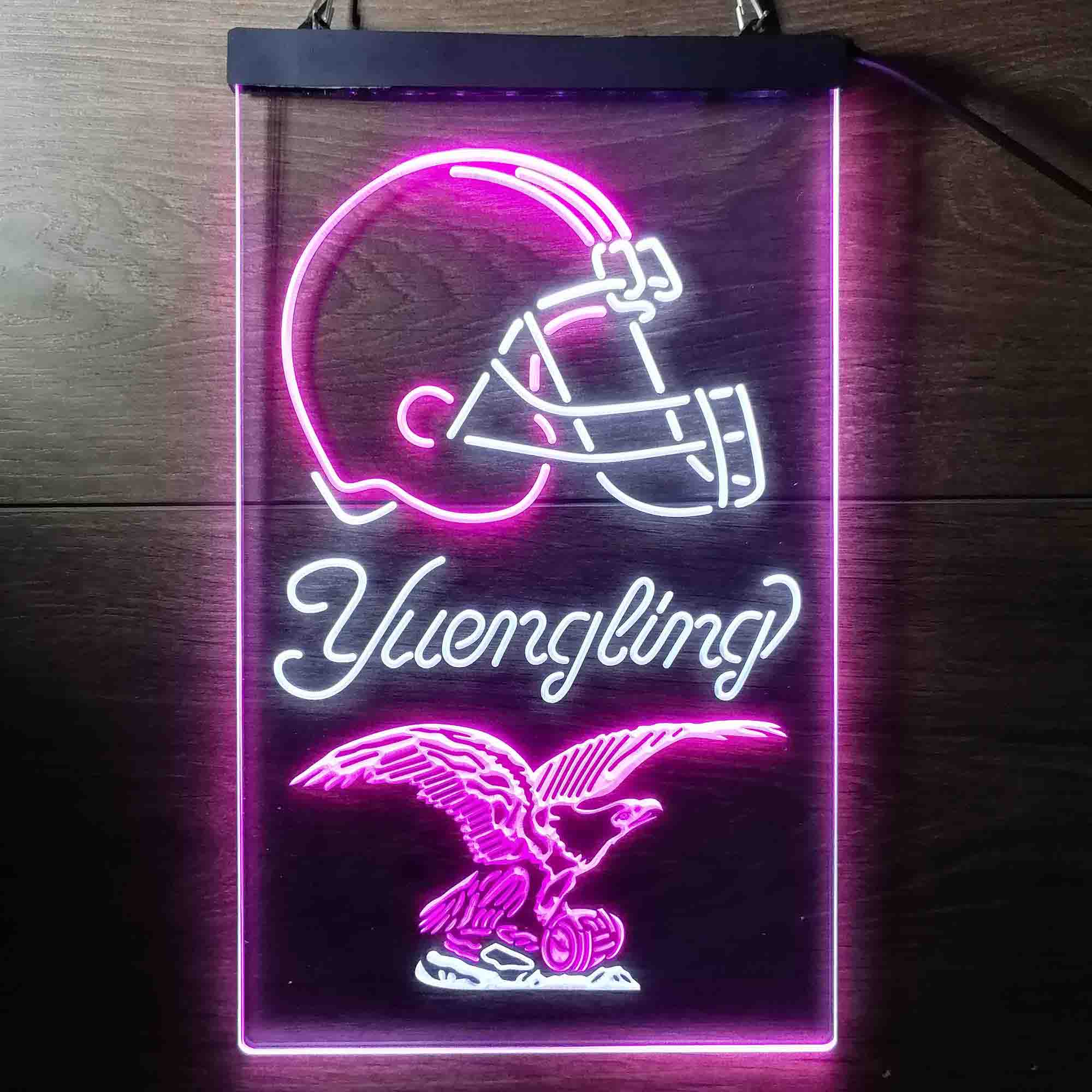 Yuengling Bar Cleveland Browns Est. 1946 Neon-Like LED Sign - Image 2
