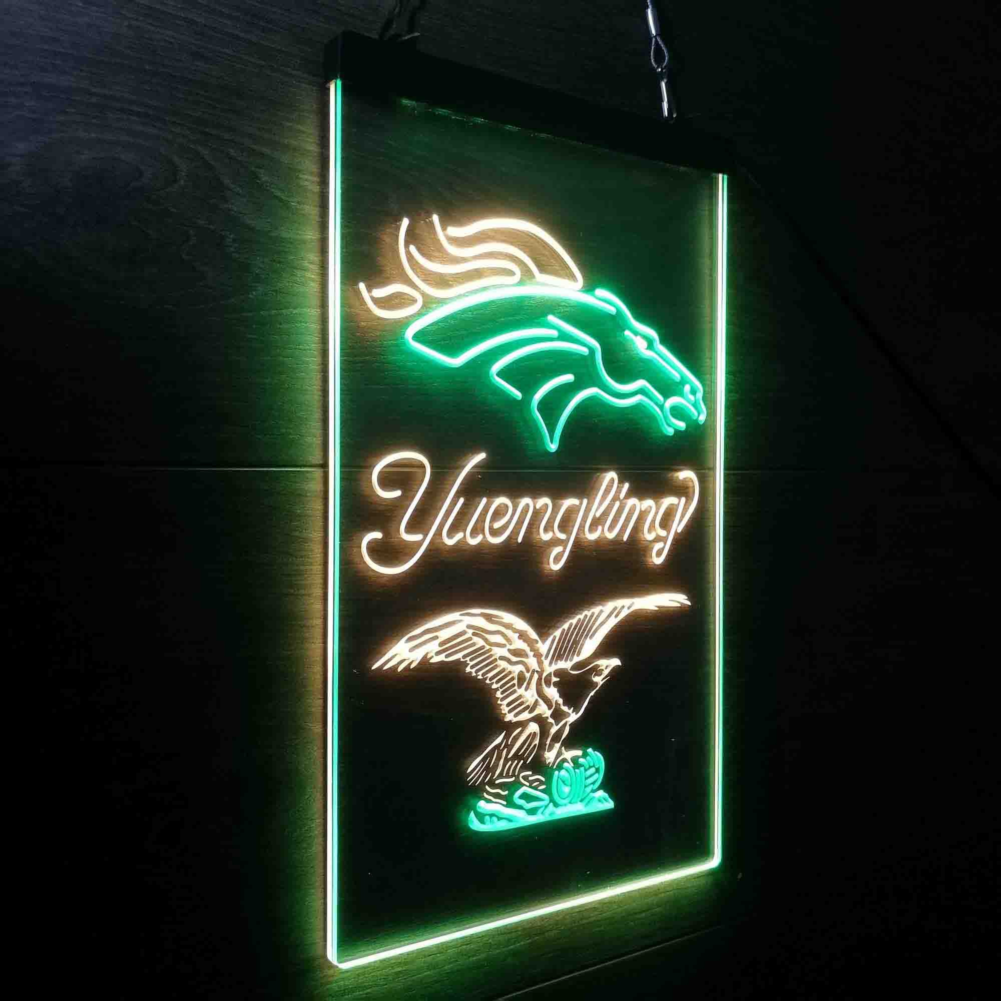 Yuengling Bar Denver Broncos Est. 1960 Neon-Like LED Sign - Image 21