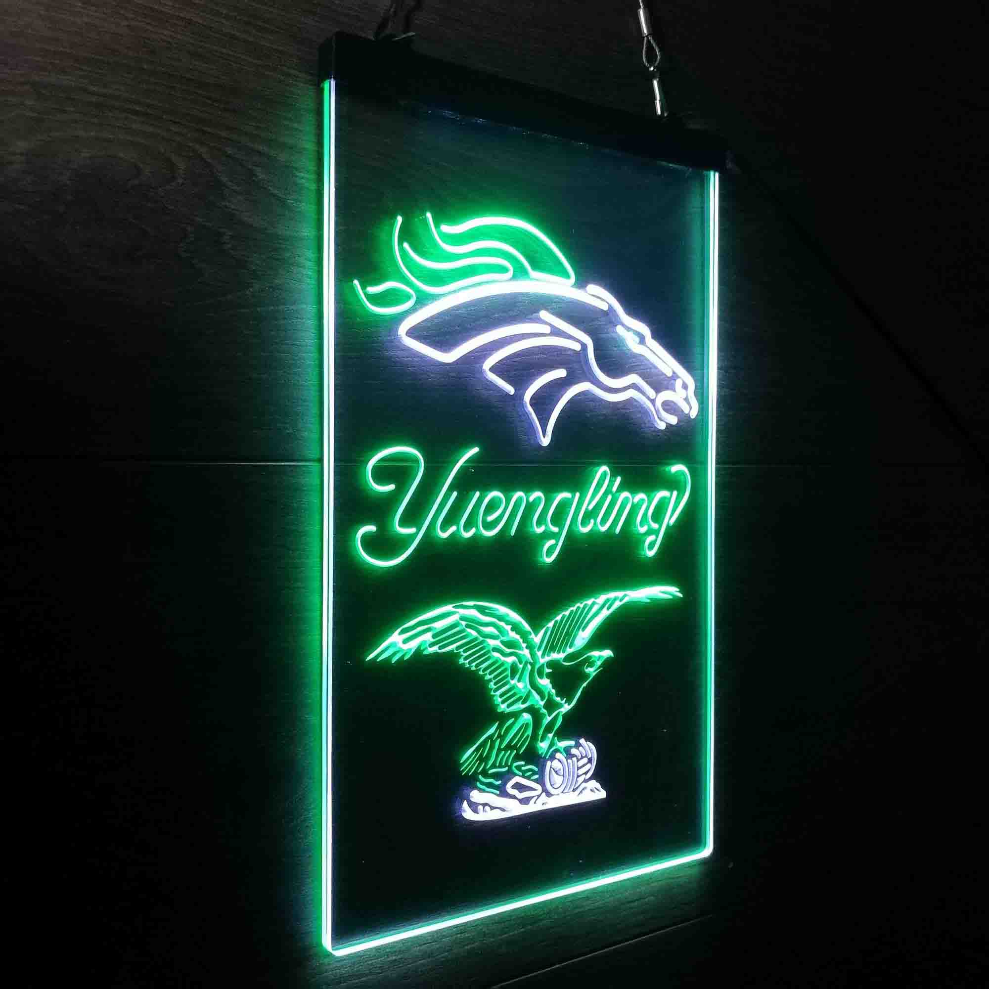Yuengling Bar Denver Broncos Est. 1960 Neon-Like LED Sign - Image 25