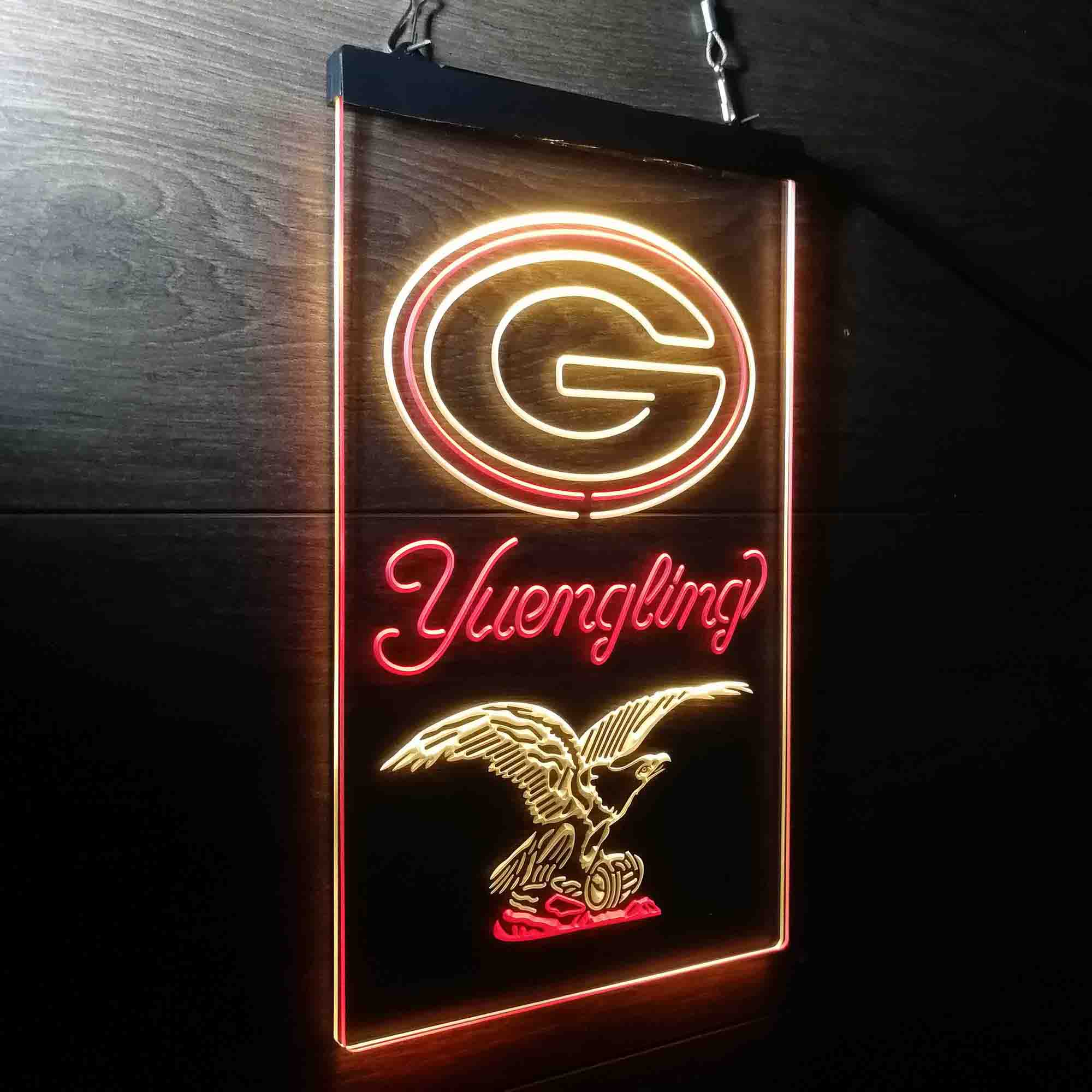Yuengling Bar Green Bay Packers Est. 1919 Neon-Like LED Sign - Image 15
