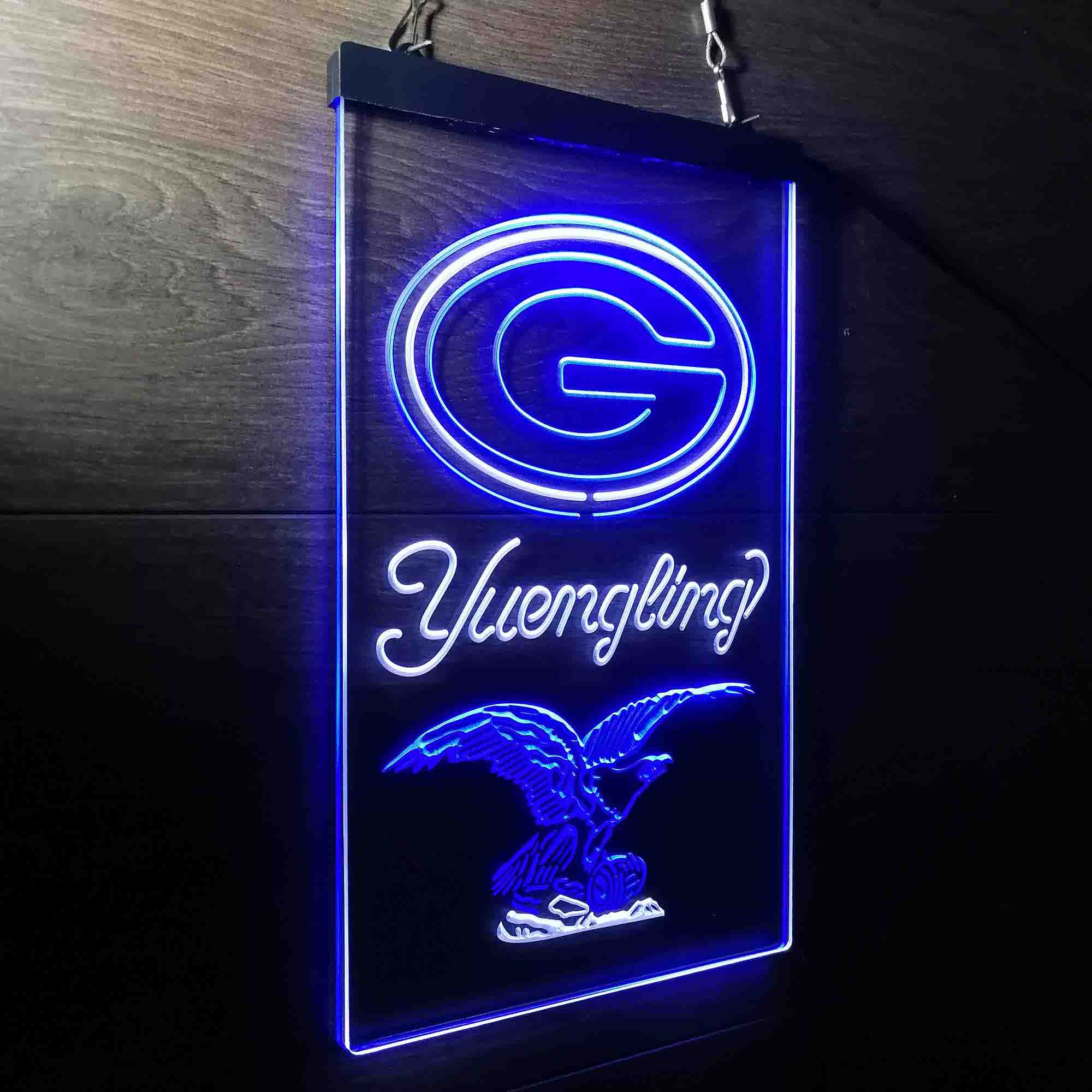 Yuengling Bar Green Bay Packers Est. 1919 Neon-Like LED Sign - Image 21