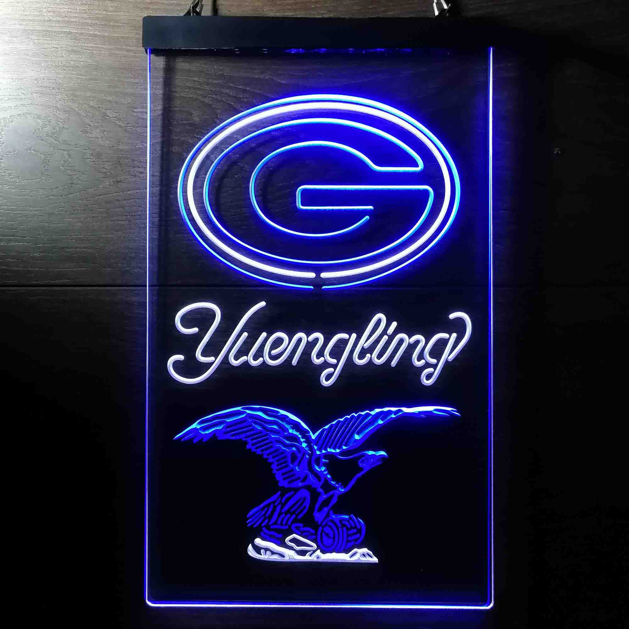 Yuengling Bar Green Bay Packers Est. 1919 Neon-Like LED Sign - Image 8
