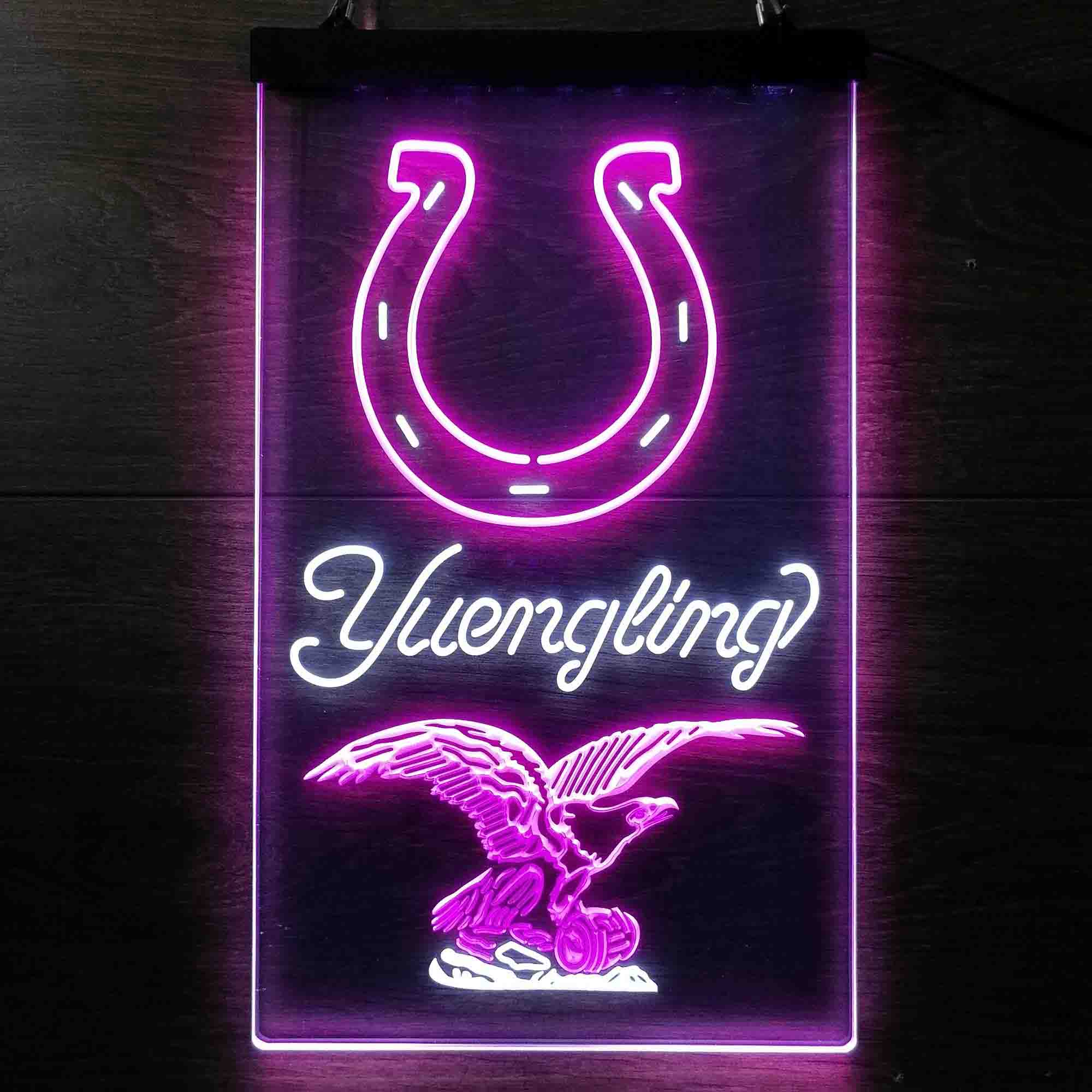 Indianapolis Colts Yuengling Bar LED Neon Sign - Image 12