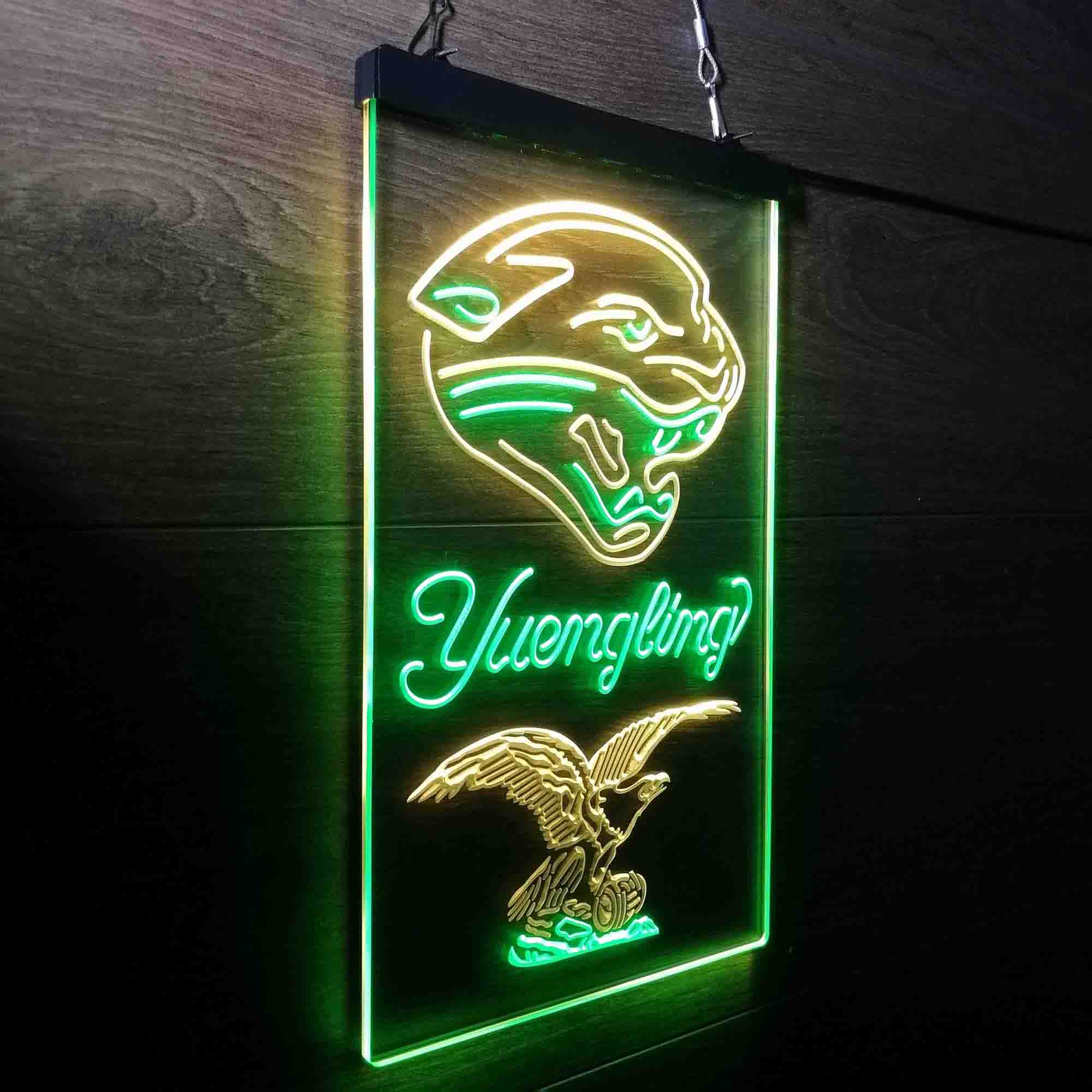 Yuengling Bar Jacksonville Jaguars Est. 1995 Neon-Like LED Sign - Image 17