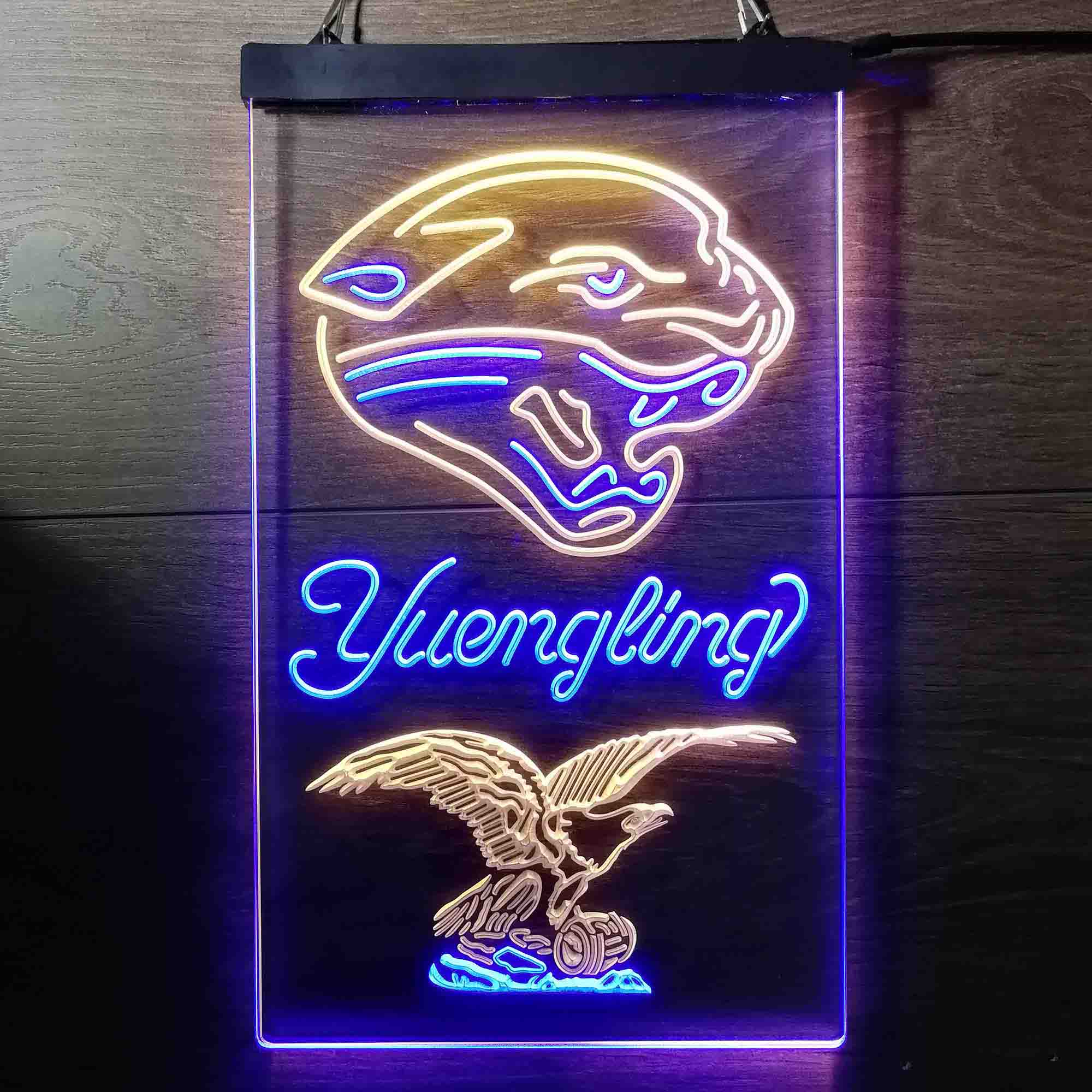 Yuengling Bar Jacksonville Jaguars Est. 1995 Neon-Like LED Sign - Image 7