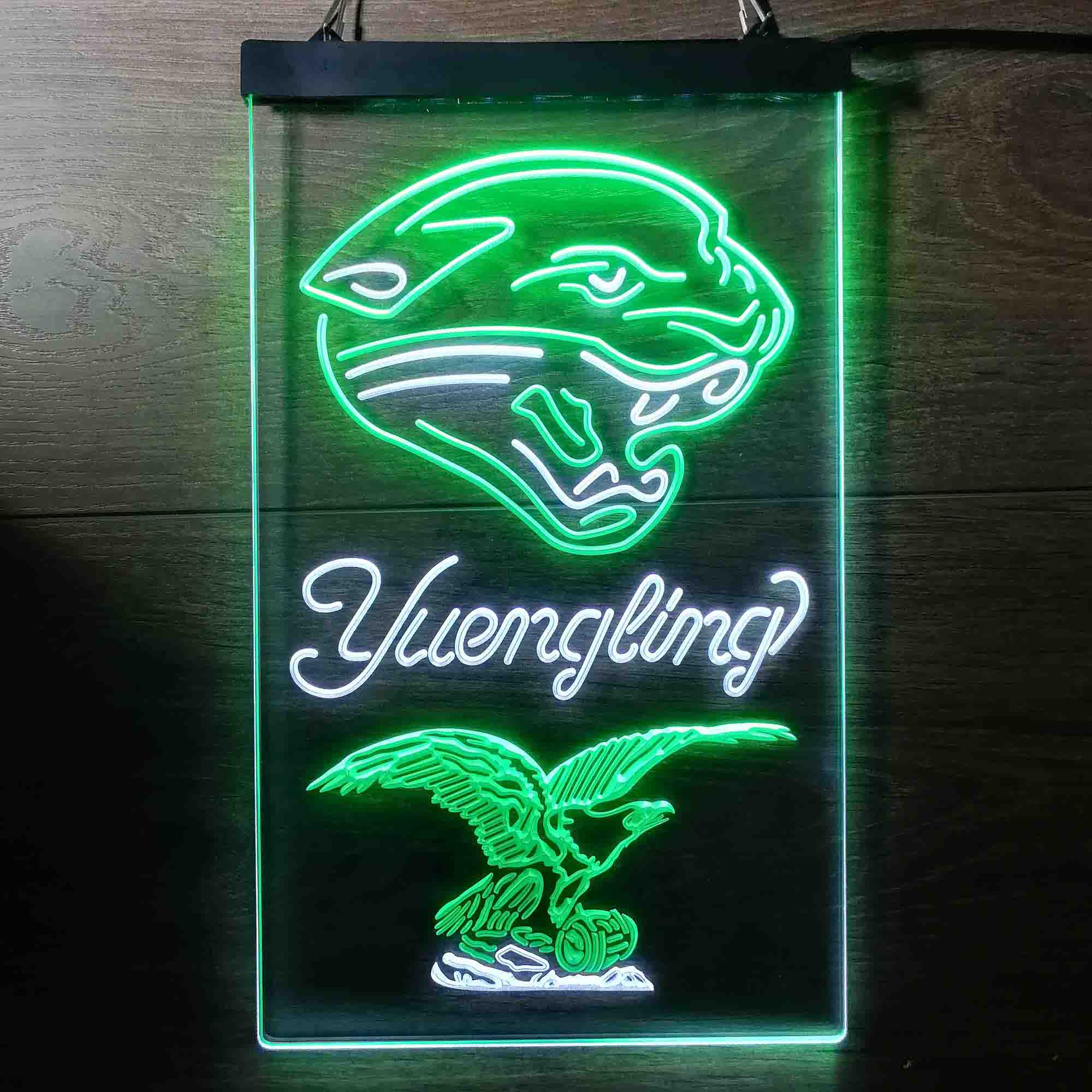 Yuengling Bar Jacksonville Jaguars Est. 1995 Neon-Like LED Sign - Image 8