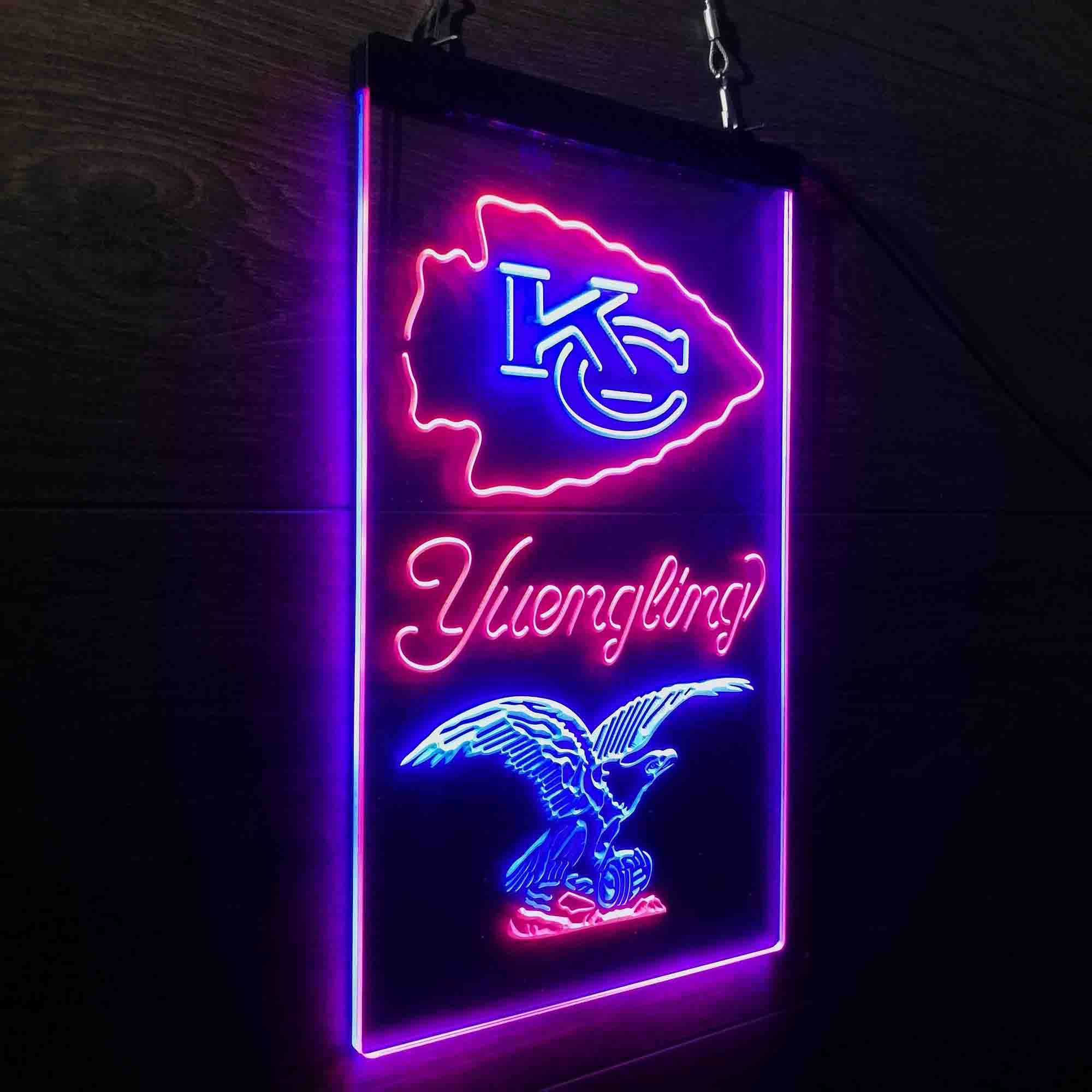 Yuengling Bar Kansas City Chiefs Est. 1960 Neon-Like LED Sign - Image 19
