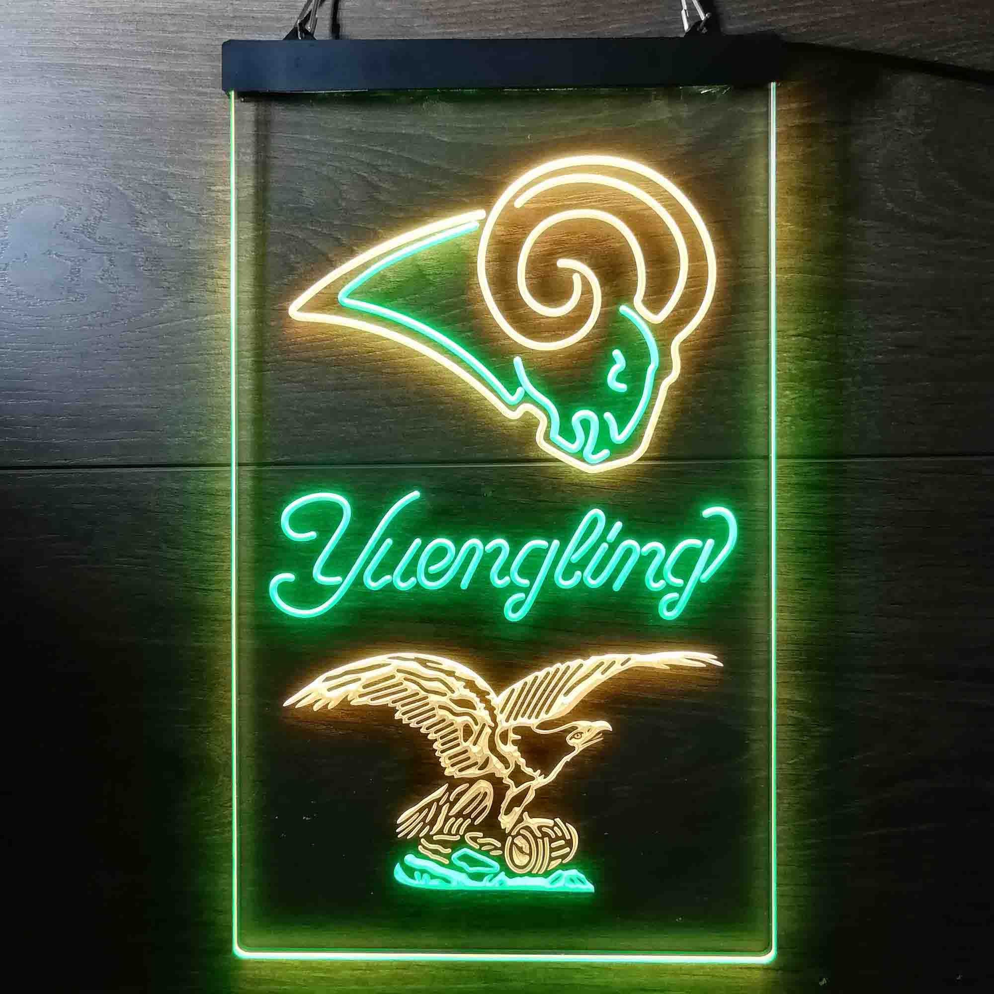 Yuengling Bar Los Angeles Rams Est. 1937 Neon-Like LED Sign - Image 10