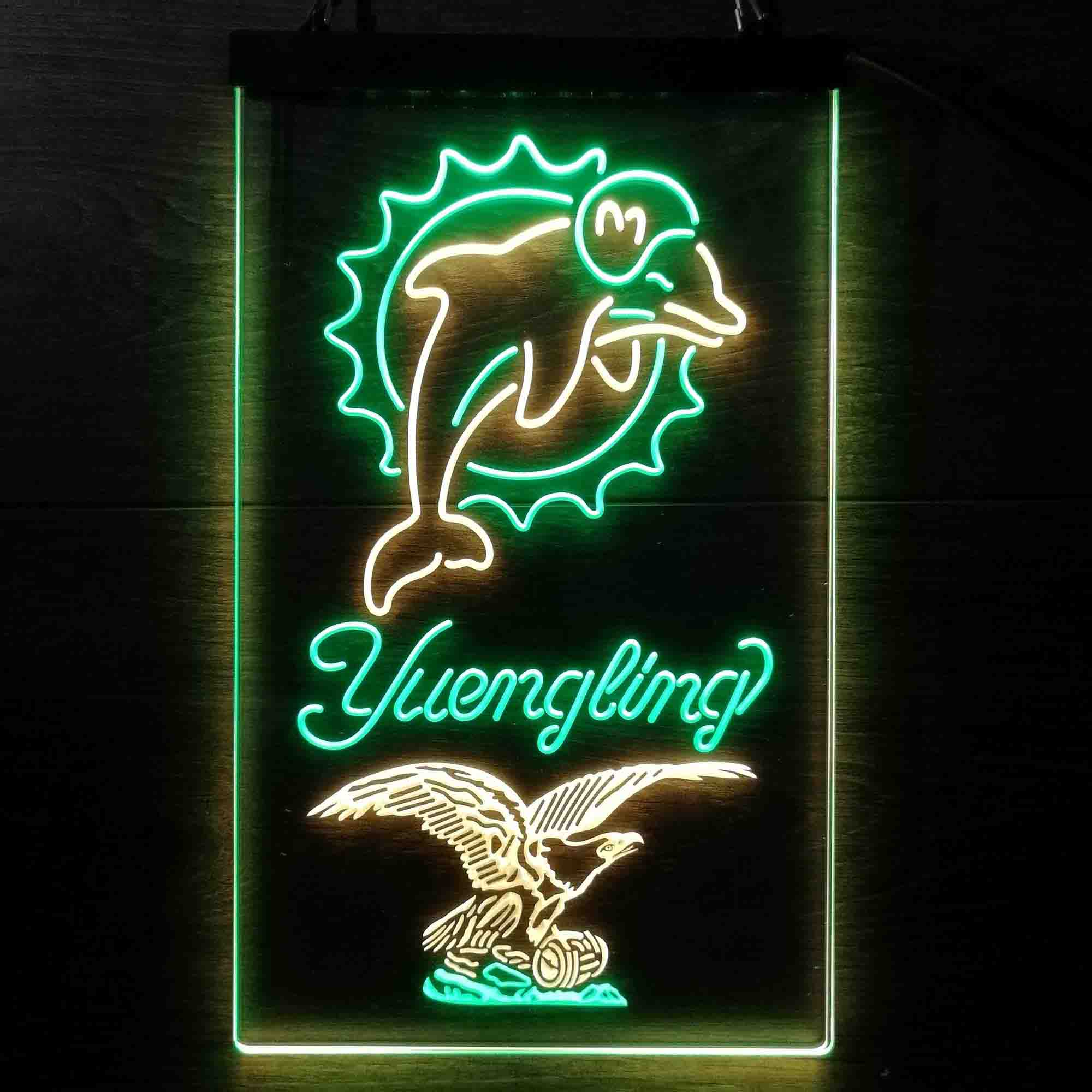 Yuengling Bar Miami Dolphins Est. 1966 Neon-Like LED Sign - Image 11