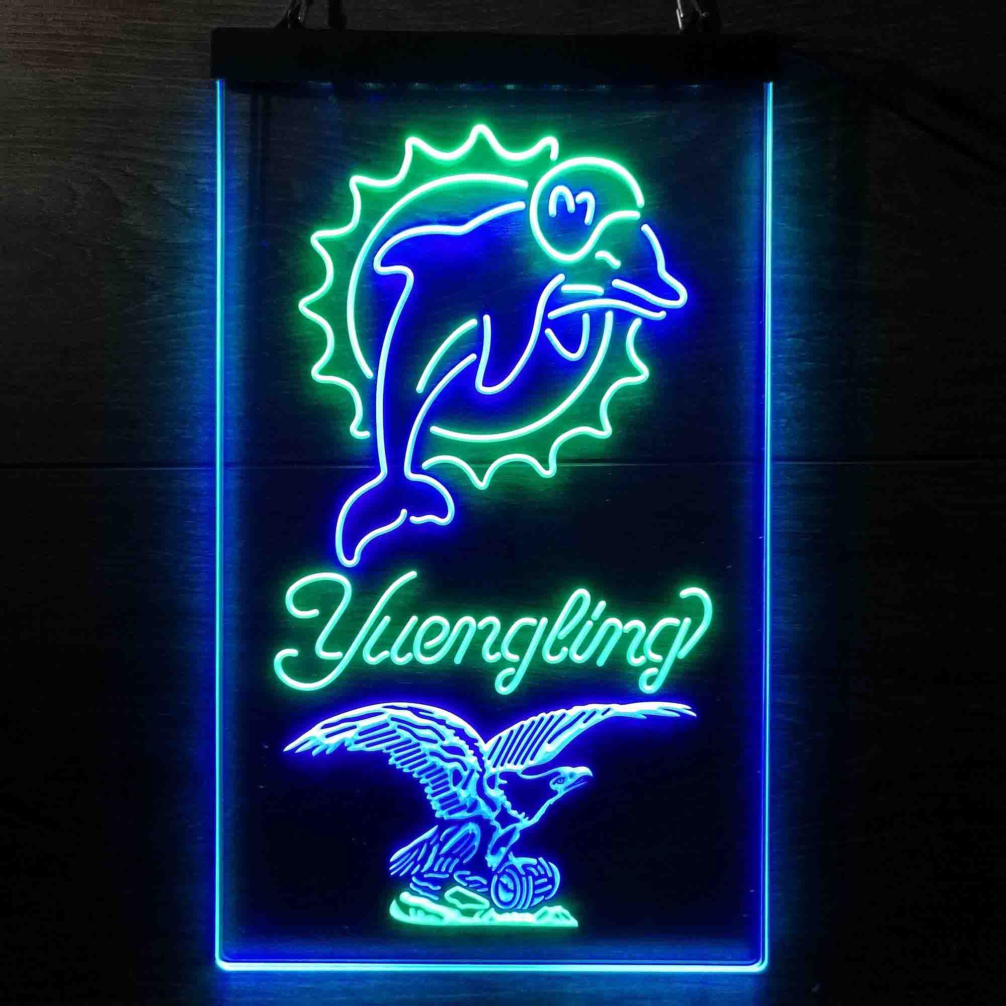 Yuengling Bar Miami Dolphins Est. 1966 Neon-Like LED Sign - Image 13