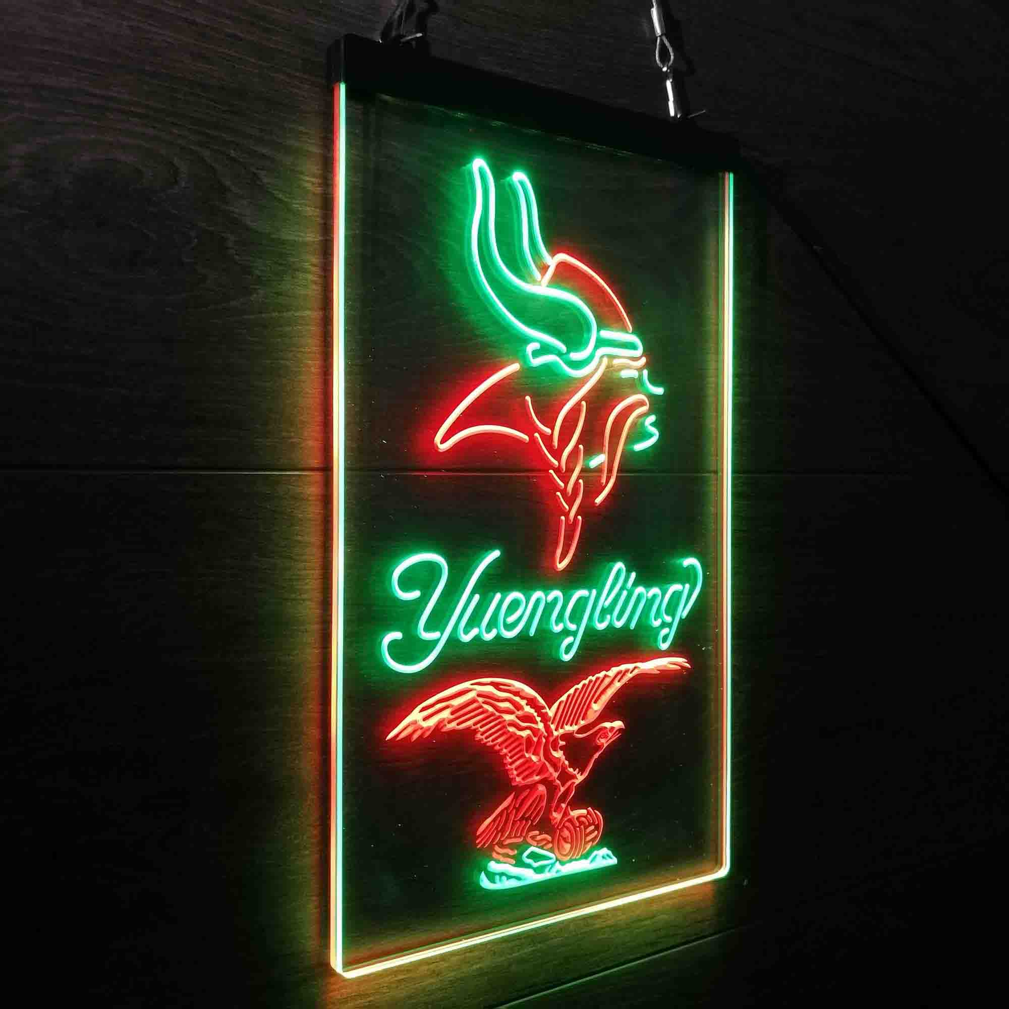 Yuengling Bar Minnesota Vikings Est. 1961 Neon-Like LED Sign - Image 16