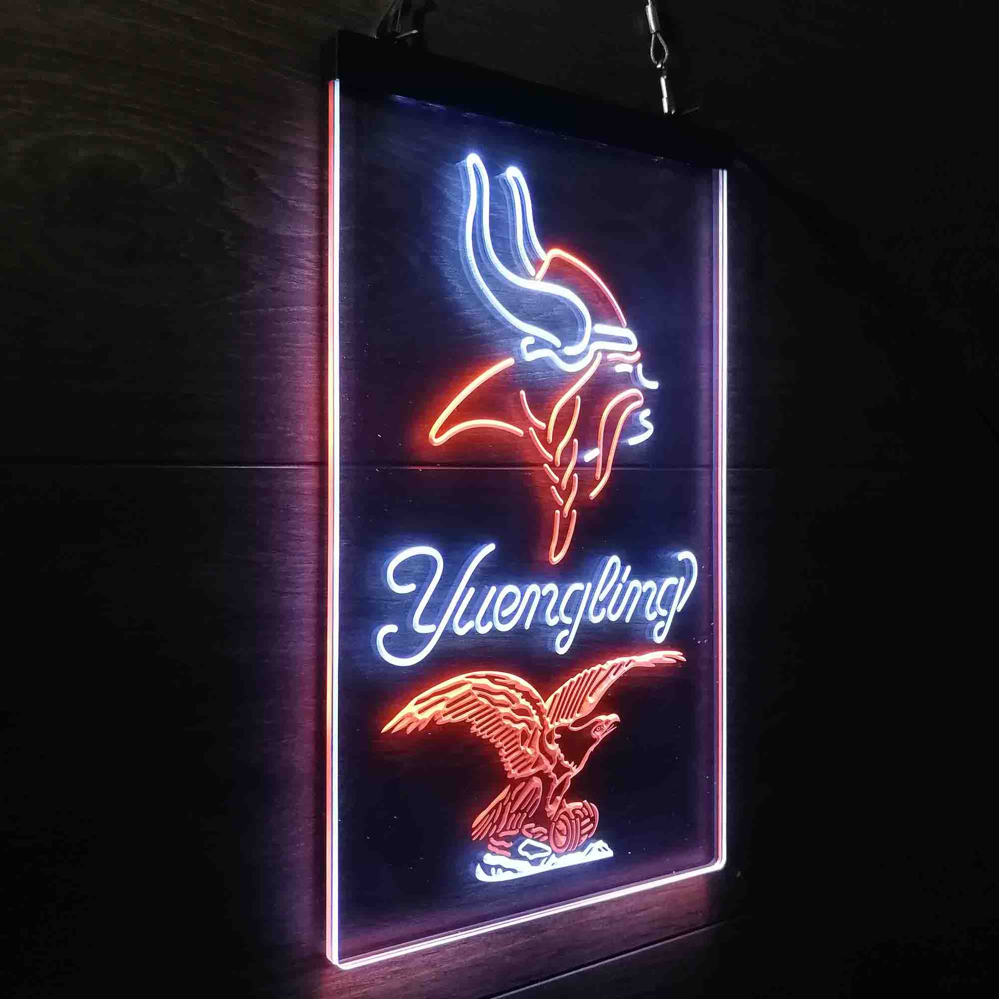 Yuengling Bar Minnesota Vikings Est. 1961 Neon-Like LED Sign - Image 17