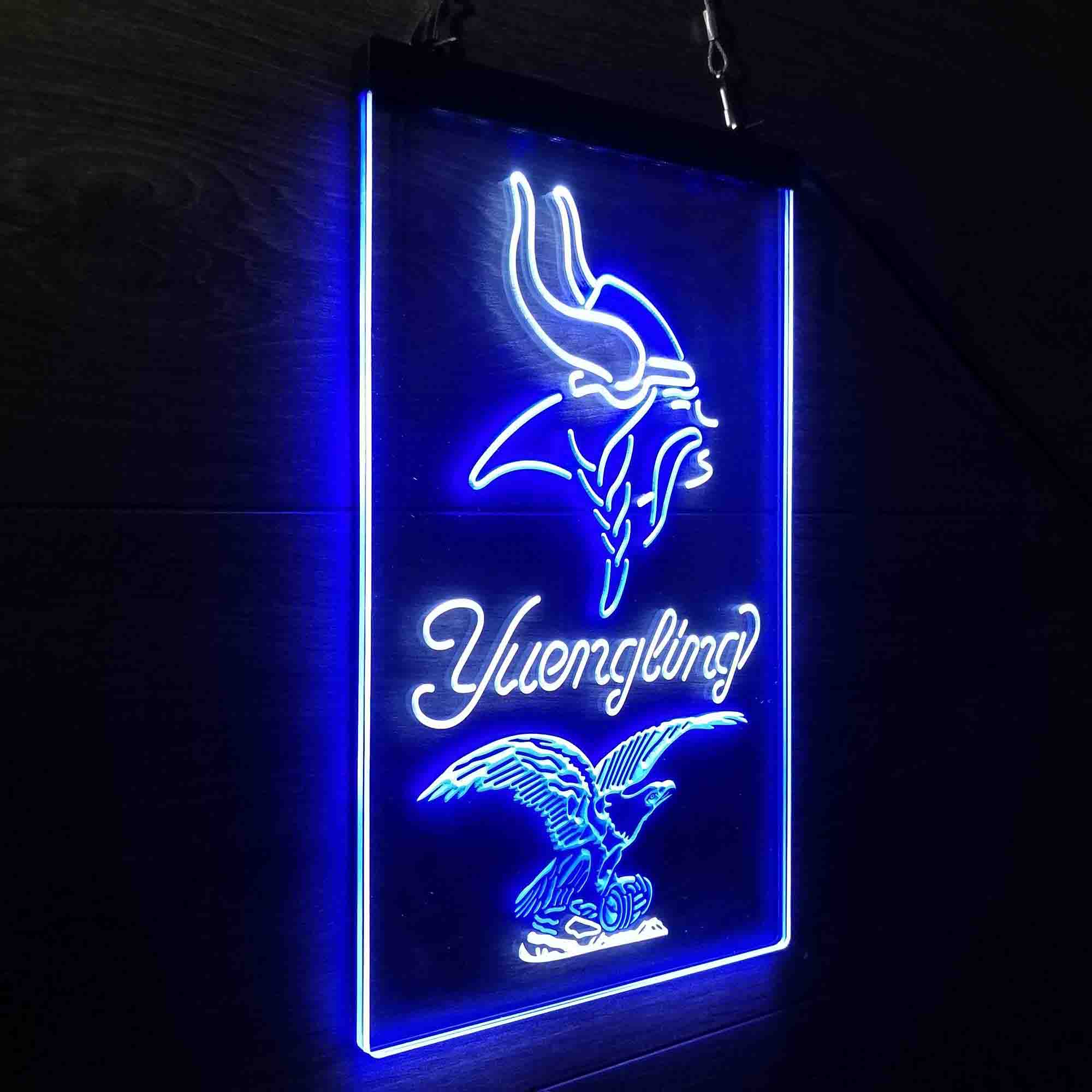 Yuengling Bar Minnesota Vikings Est. 1961 Neon-Like LED Sign - Image 18