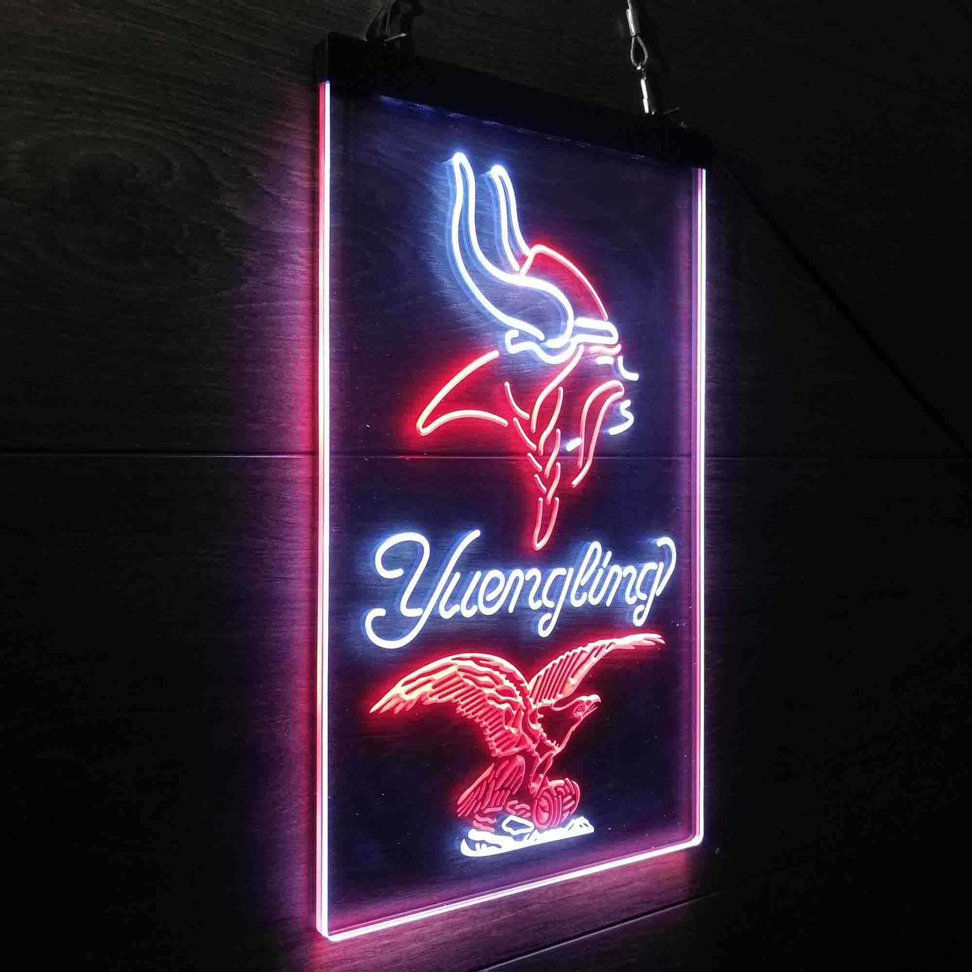 Yuengling Bar Minnesota Vikings Est. 1961 Neon-Like LED Sign - Image 21