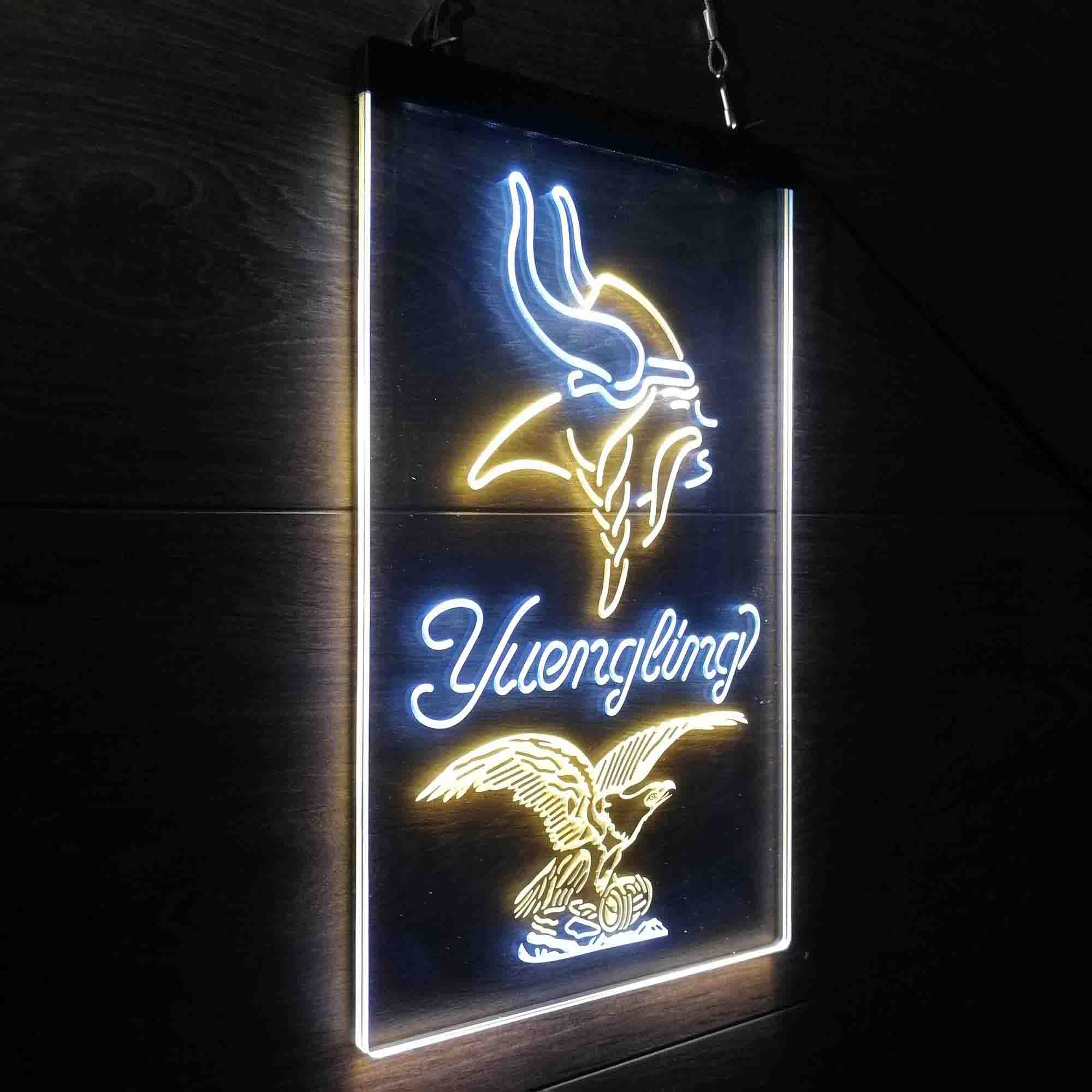 Yuengling Bar Minnesota Vikings Est. 1961 Neon-Like LED Sign - Image 22