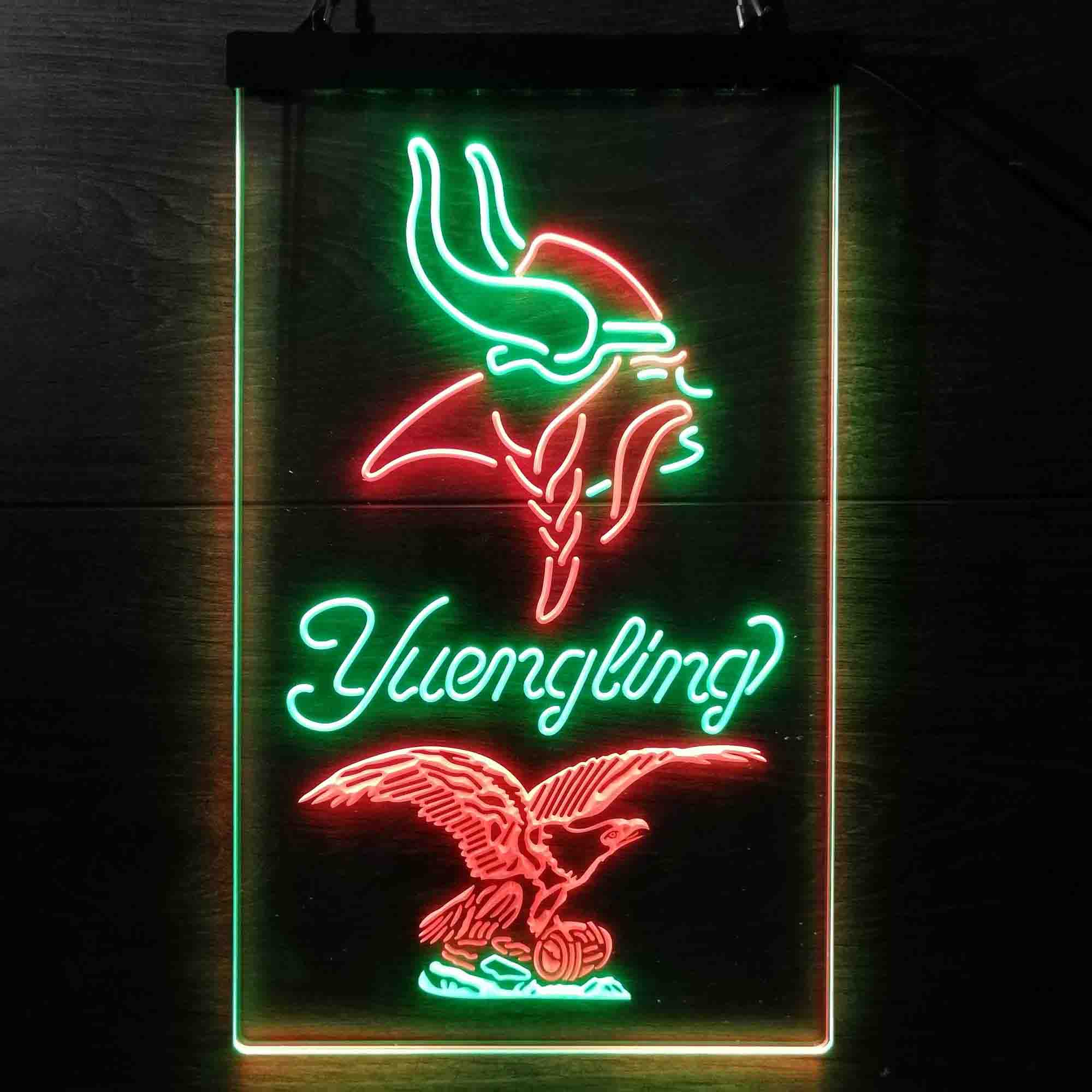 Yuengling Bar Minnesota Vikings Est. 1961 Neon-Like LED Sign - Image 3