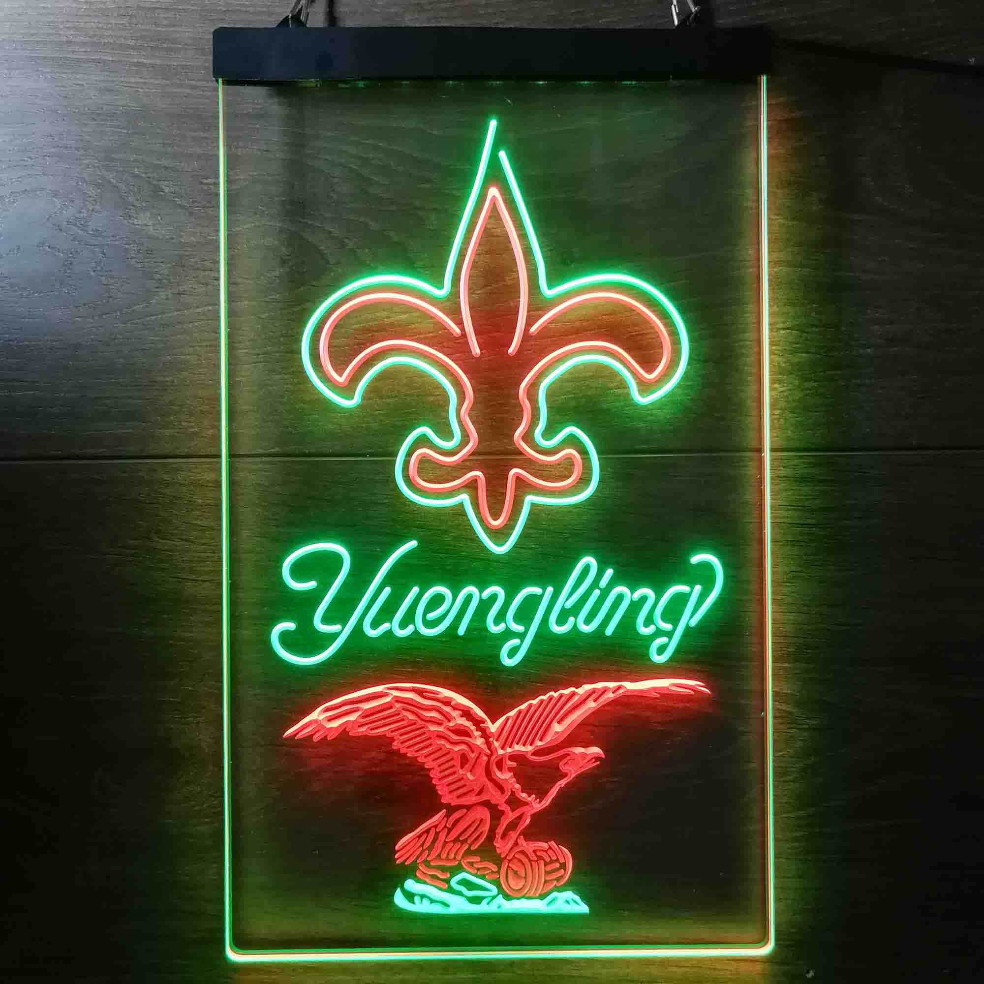 Yuengling Bar New Orleans Saints Est. 1967 Neon-Like LED Sign - Image 8