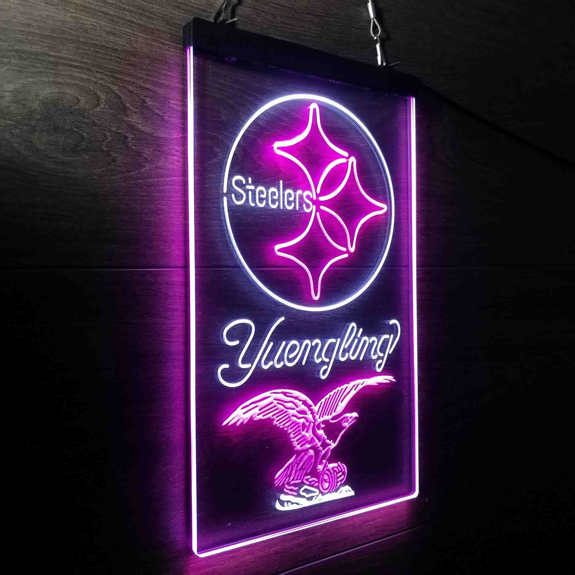 Yuengling Bar Pittsburgh Steelers Est. 1933 Neon-Like LED Sign - Image 20