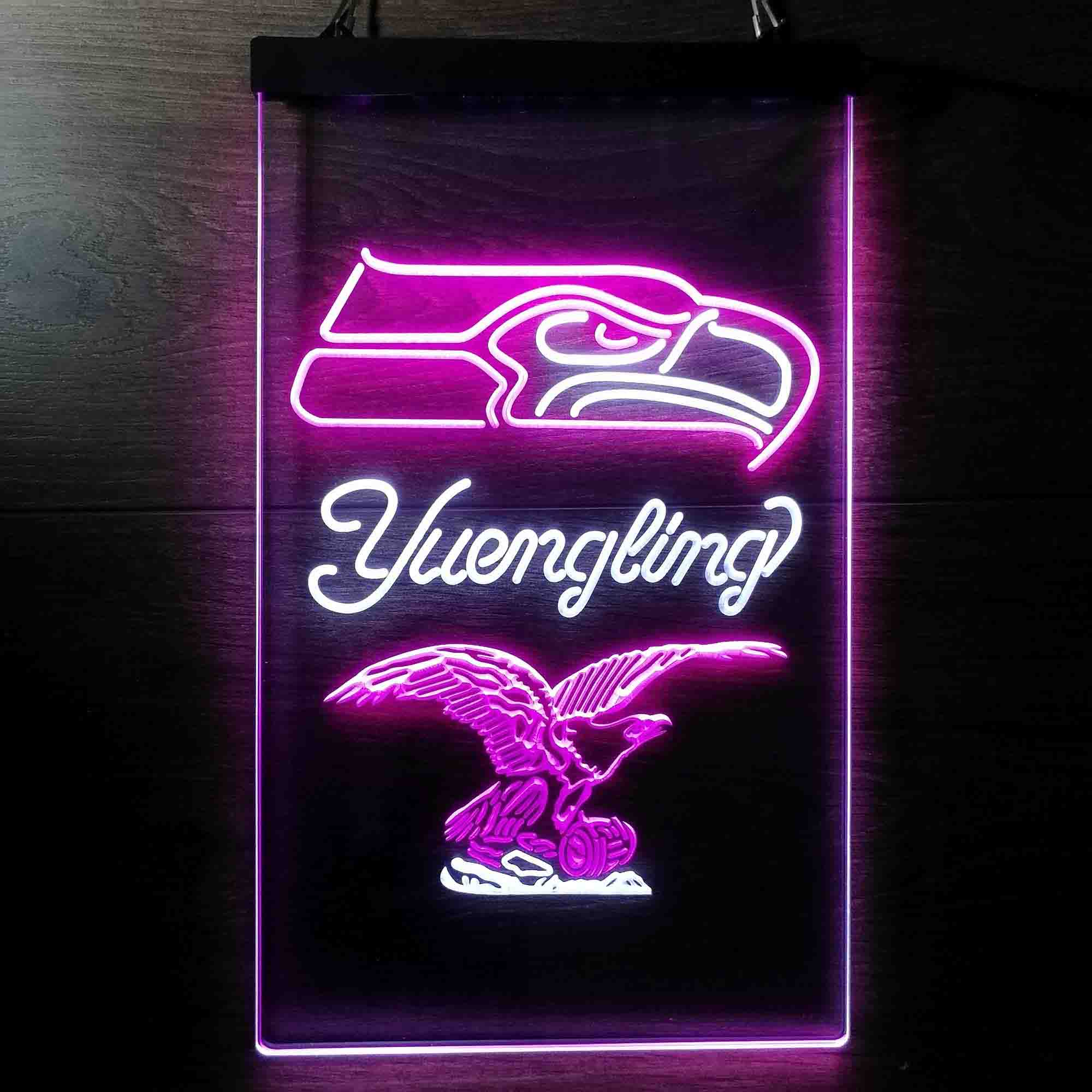 Yuengling Bar Seattle Seahawks Est. 1976 Neon-Like LED Sign - Image 13