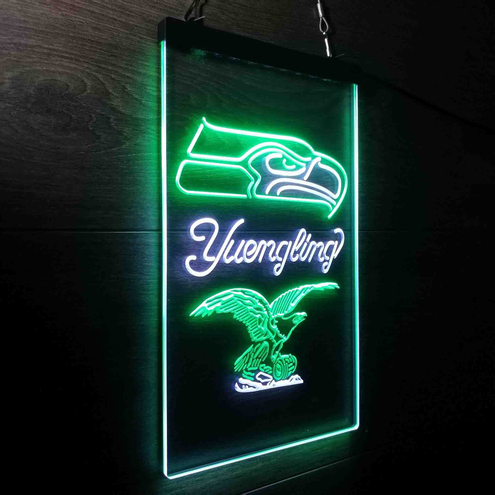Yuengling Bar Seattle Seahawks Est. 1976 Neon-Like LED Sign - Image 17