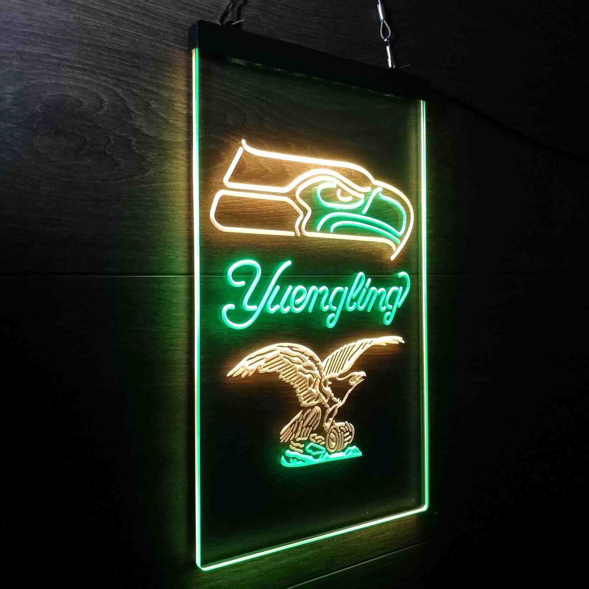 Yuengling Bar Seattle Seahawks Est. 1976 Neon-Like LED Sign - Image 18