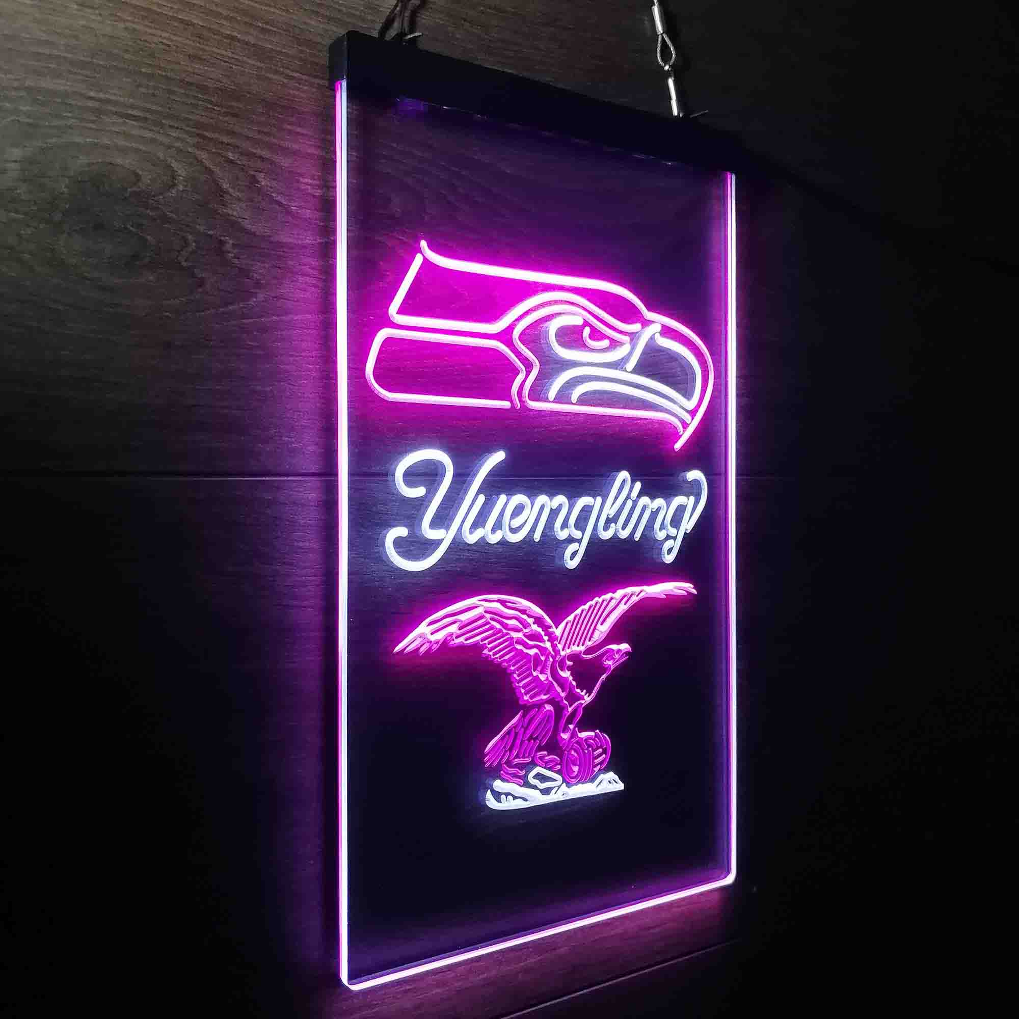 Yuengling Bar Seattle Seahawks Est. 1976 Neon-Like LED Sign - Image 26