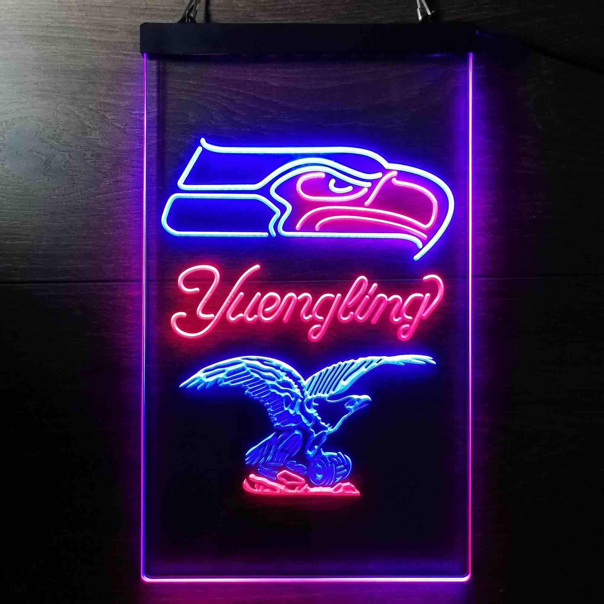 Yuengling Bar Seattle Seahawks Est. 1976 Neon-Like LED Sign - Image 7