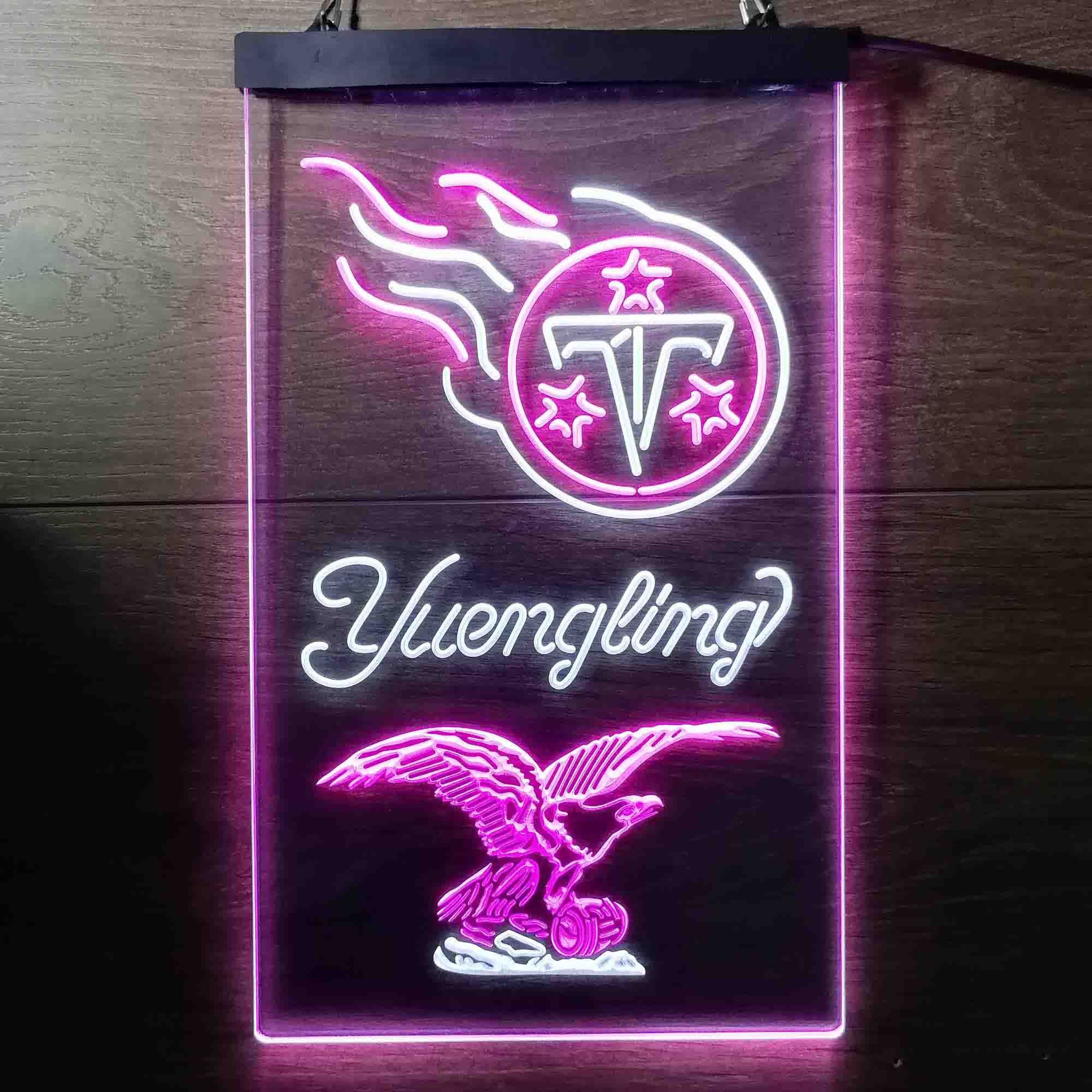 Yuengling Bar Tennessee Titans Est. 1960 Neon-Like LED Sign - Image 10