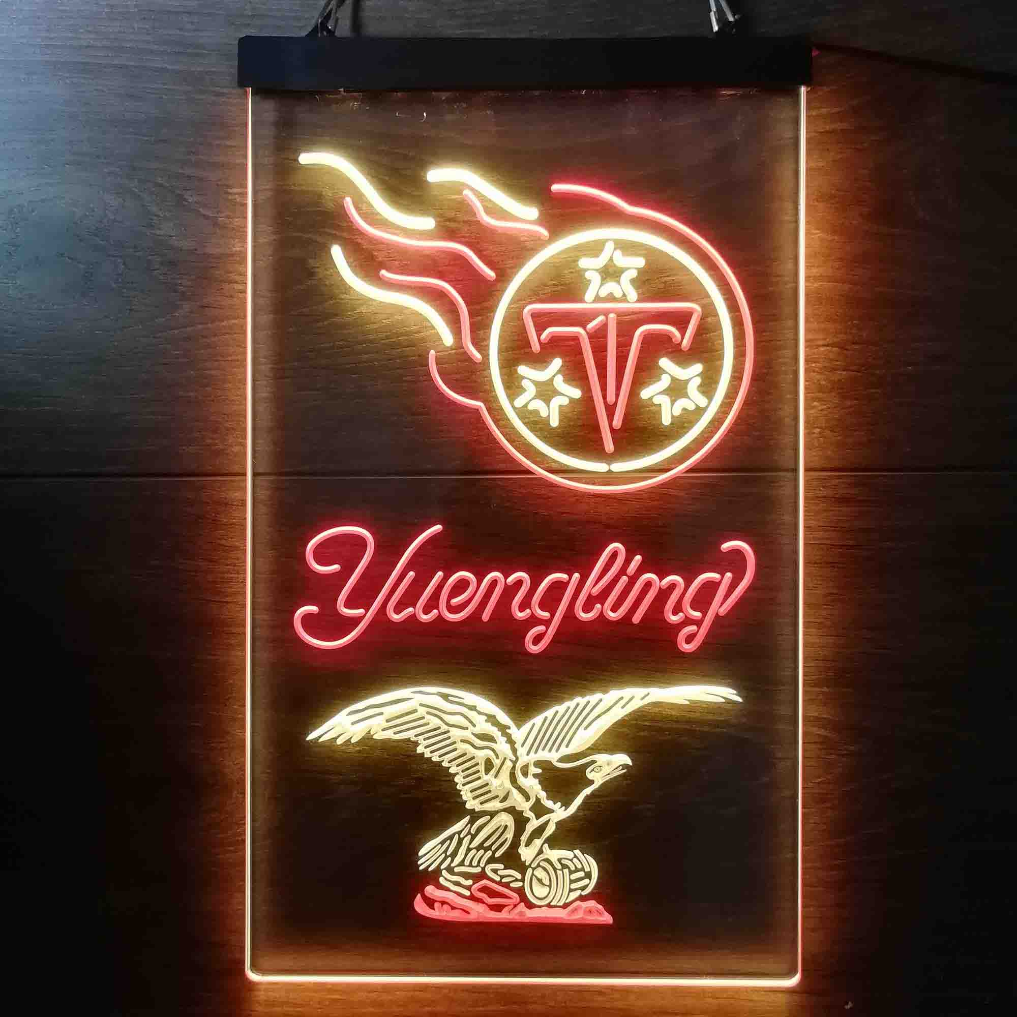 Yuengling Bar Tennessee Titans Est. 1960 Neon-Like LED Sign - Image 11