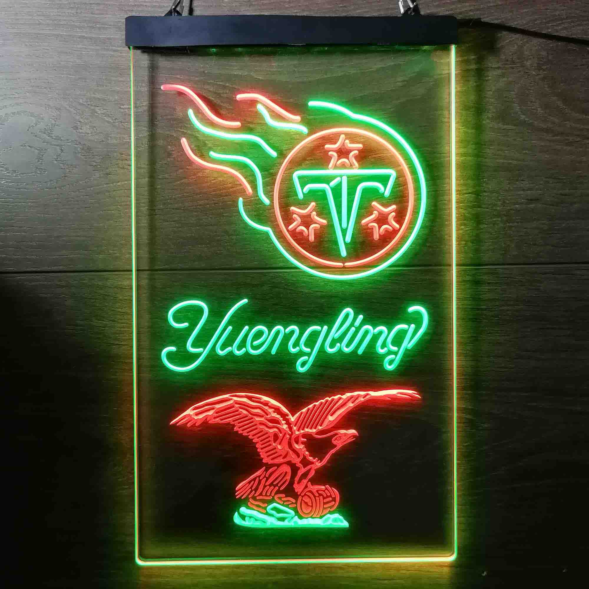 Yuengling Bar Tennessee Titans Est. 1960 Neon-Like LED Sign - Image 12