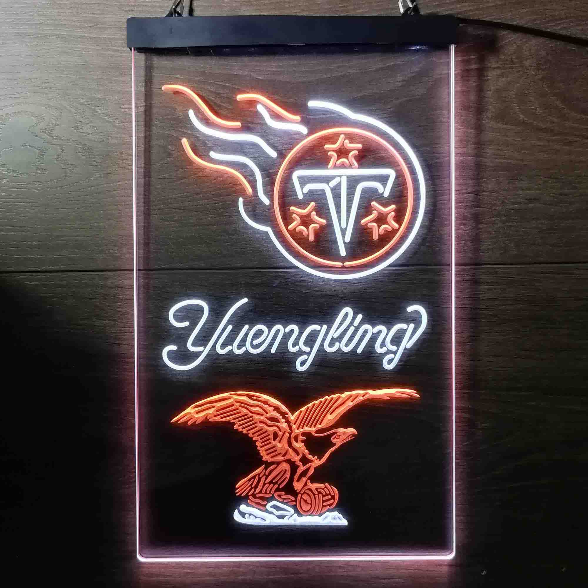 Yuengling Bar Tennessee Titans Est. 1960 Neon-Like LED Sign - Image 2