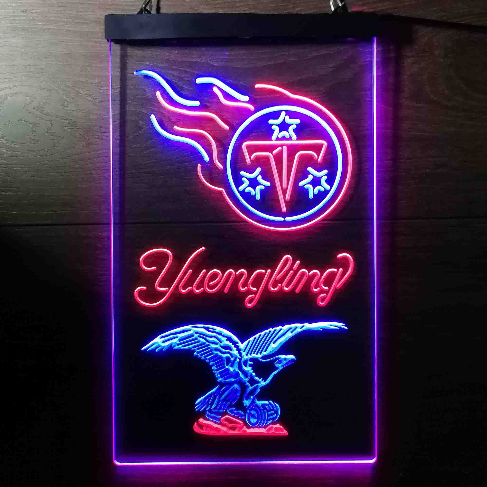 Yuengling Bar Tennessee Titans Est. 1960 Neon-Like LED Sign - Image 3
