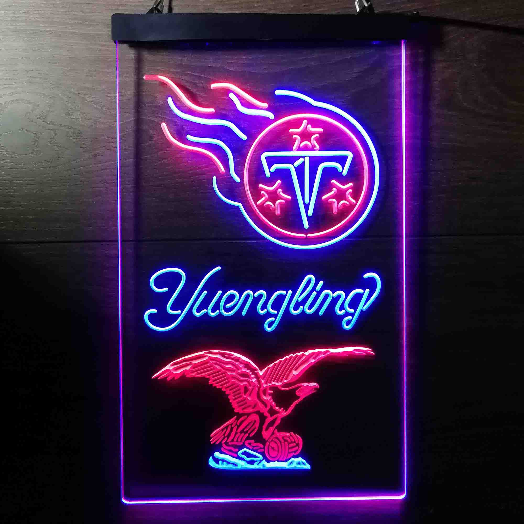 Yuengling Bar Tennessee Titans Est. 1960 Neon-Like LED Sign - Image 9