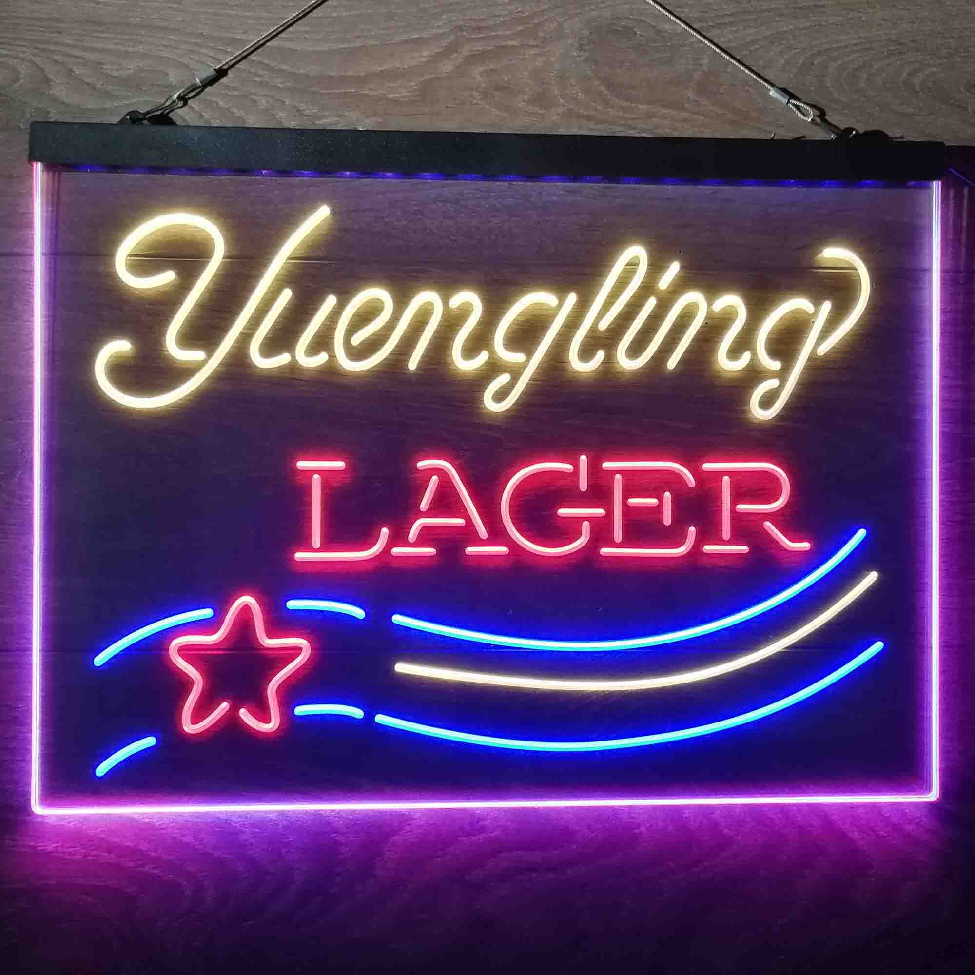 Yuengling Beer Larger Bar Neon 3-Color LED Sign - Image 11