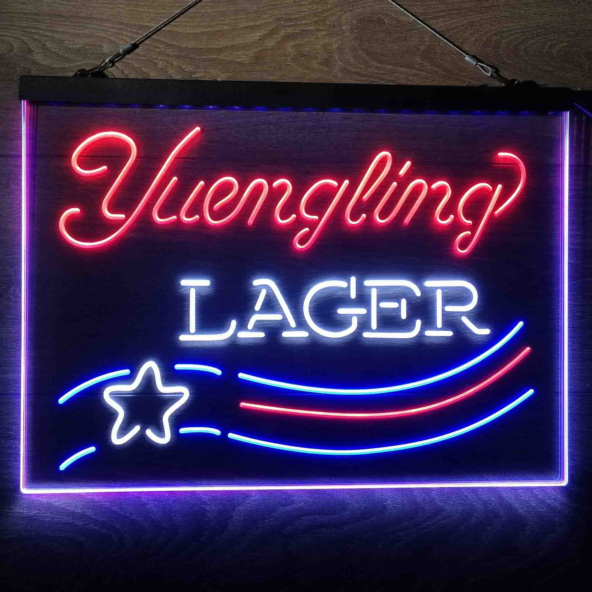 Yuengling Beer Larger Bar Neon 3-Color LED Sign - Image 12