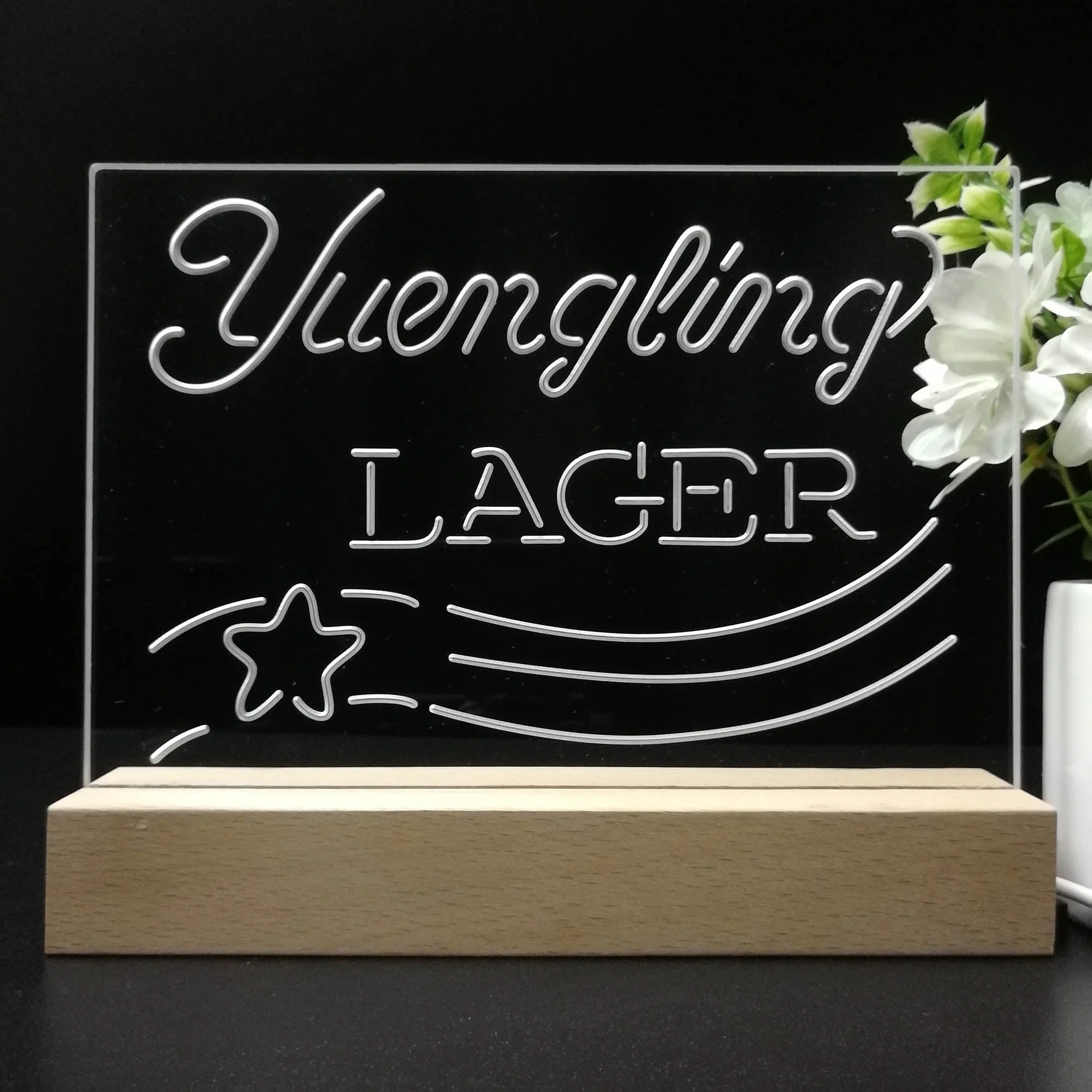 Yuengling Beer Larger Bar Neon Sign Pub Bar Lamp - Image 8