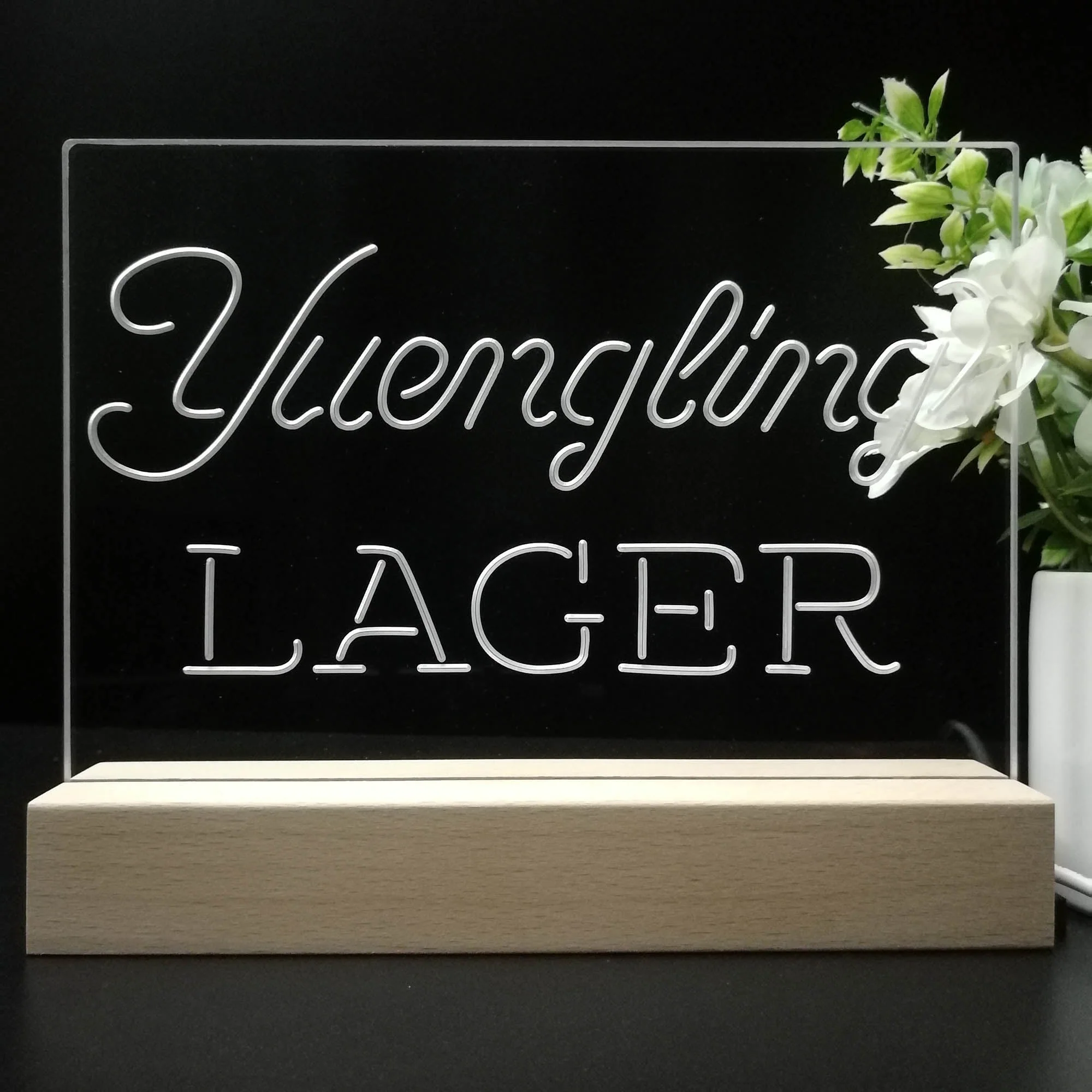 Yuengling Larger Beer Neon Sign Pub Bar Lamp - Image 8